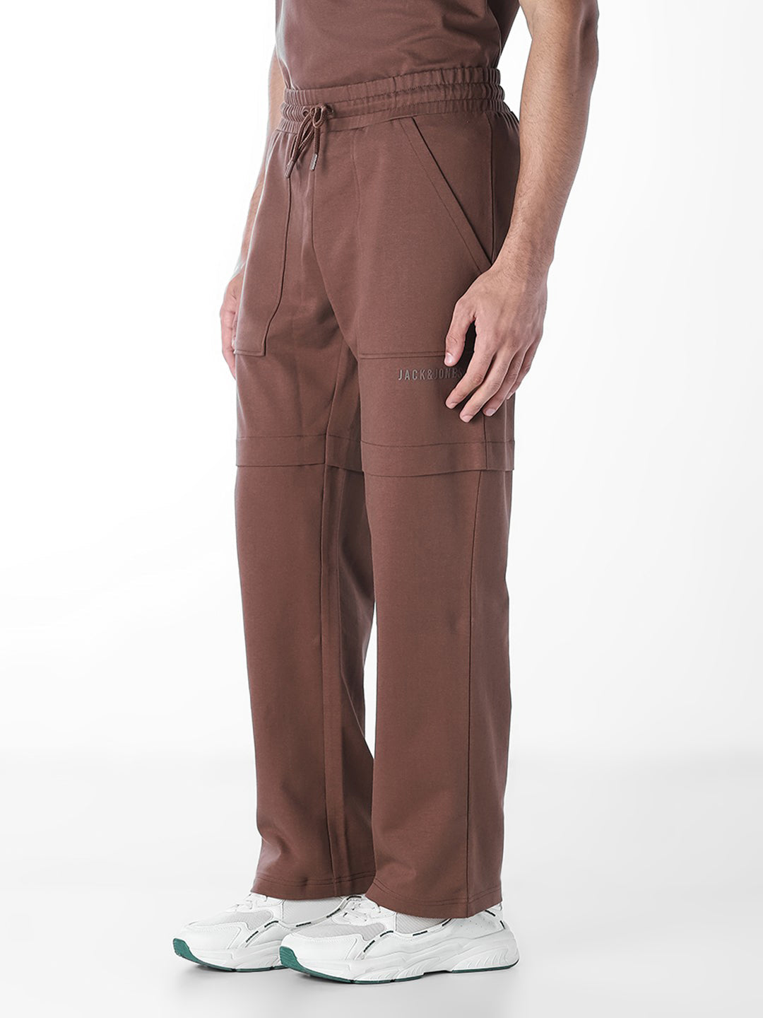 Brown Regular Fit Sweatpants