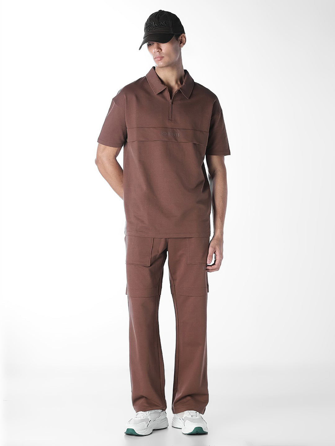 Brown Regular Fit Sweatpants
