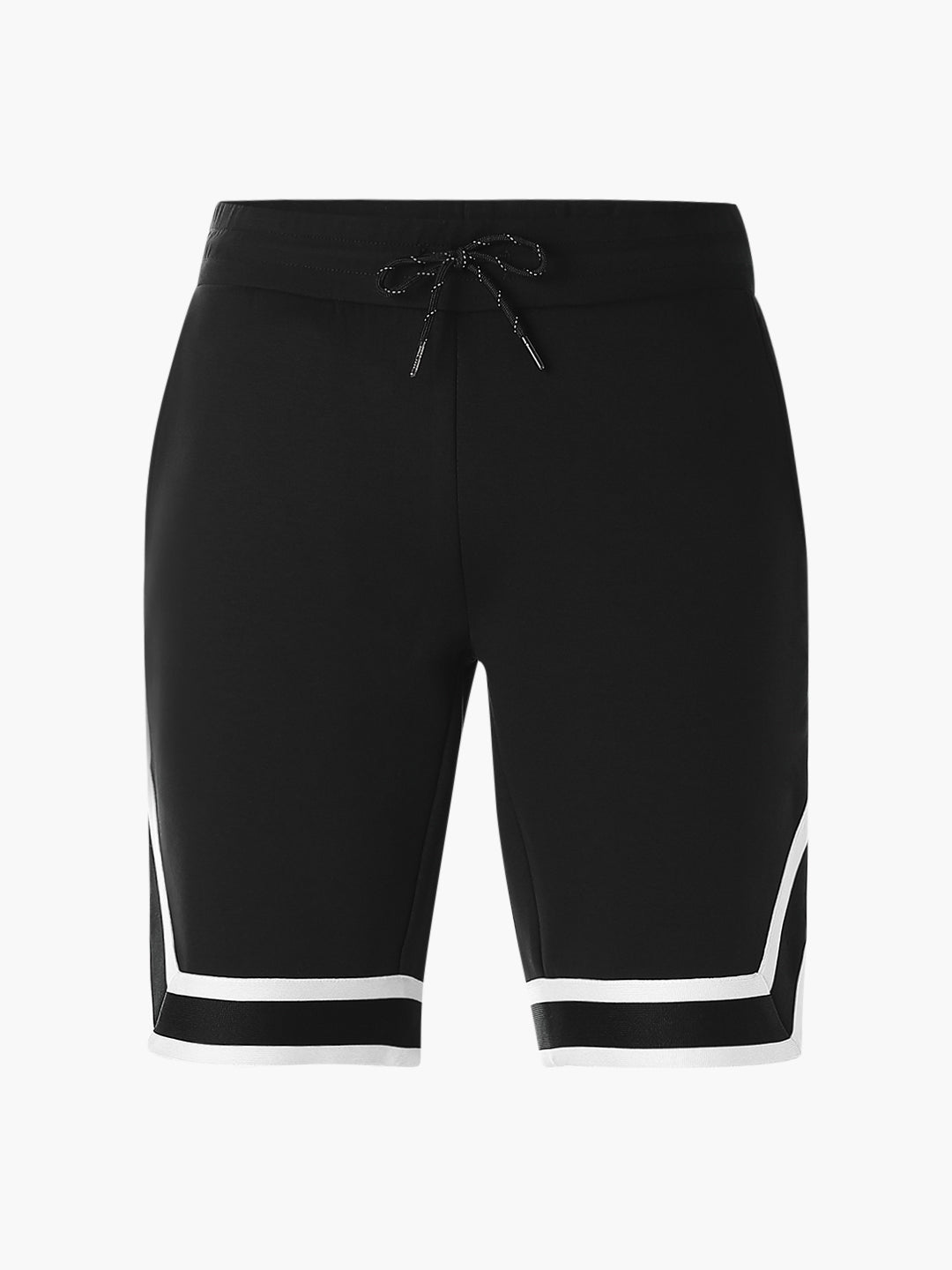 Tape Detail Drawstring Shorts
