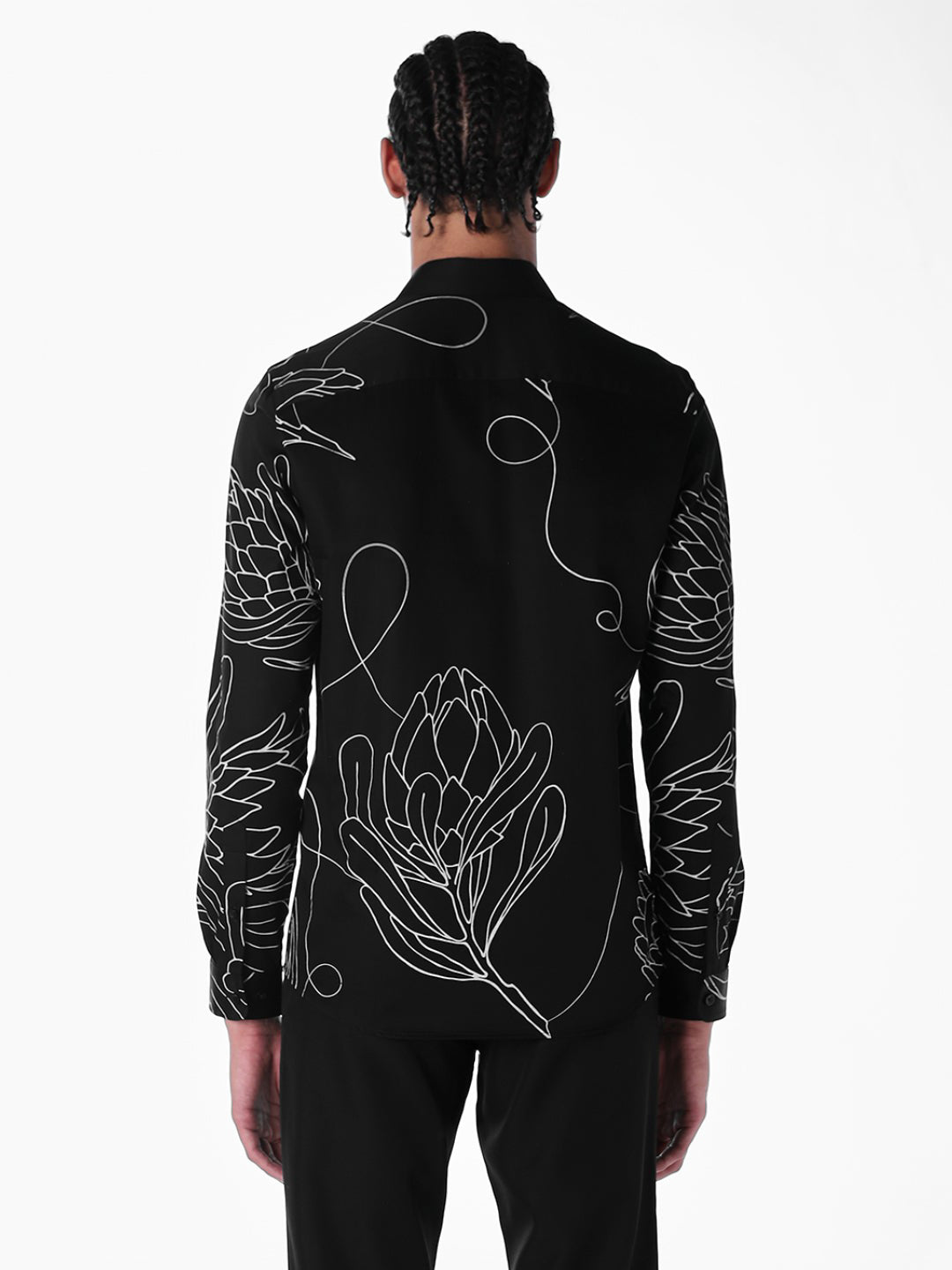 Printed Slim Fit Cotton Shirt