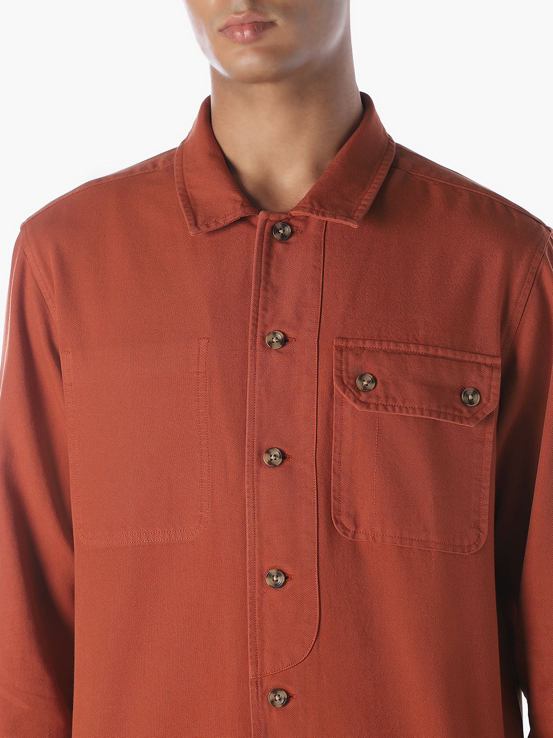 Cotton Overdyed Overshirt