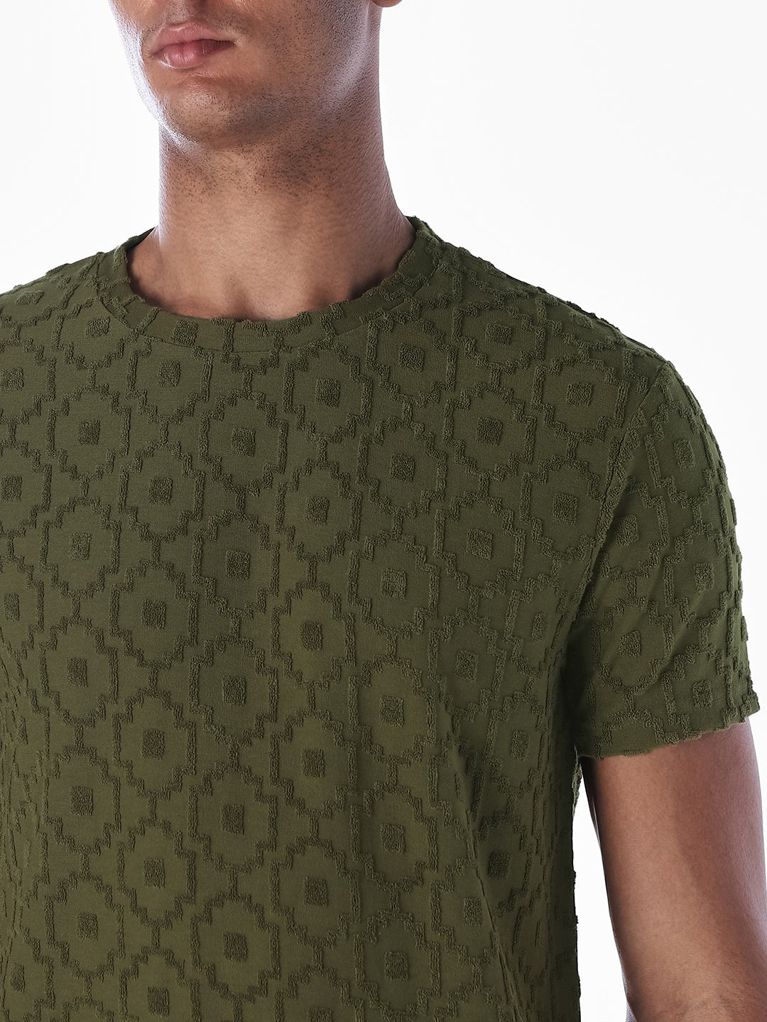 Embroidered Cotton T-shirt