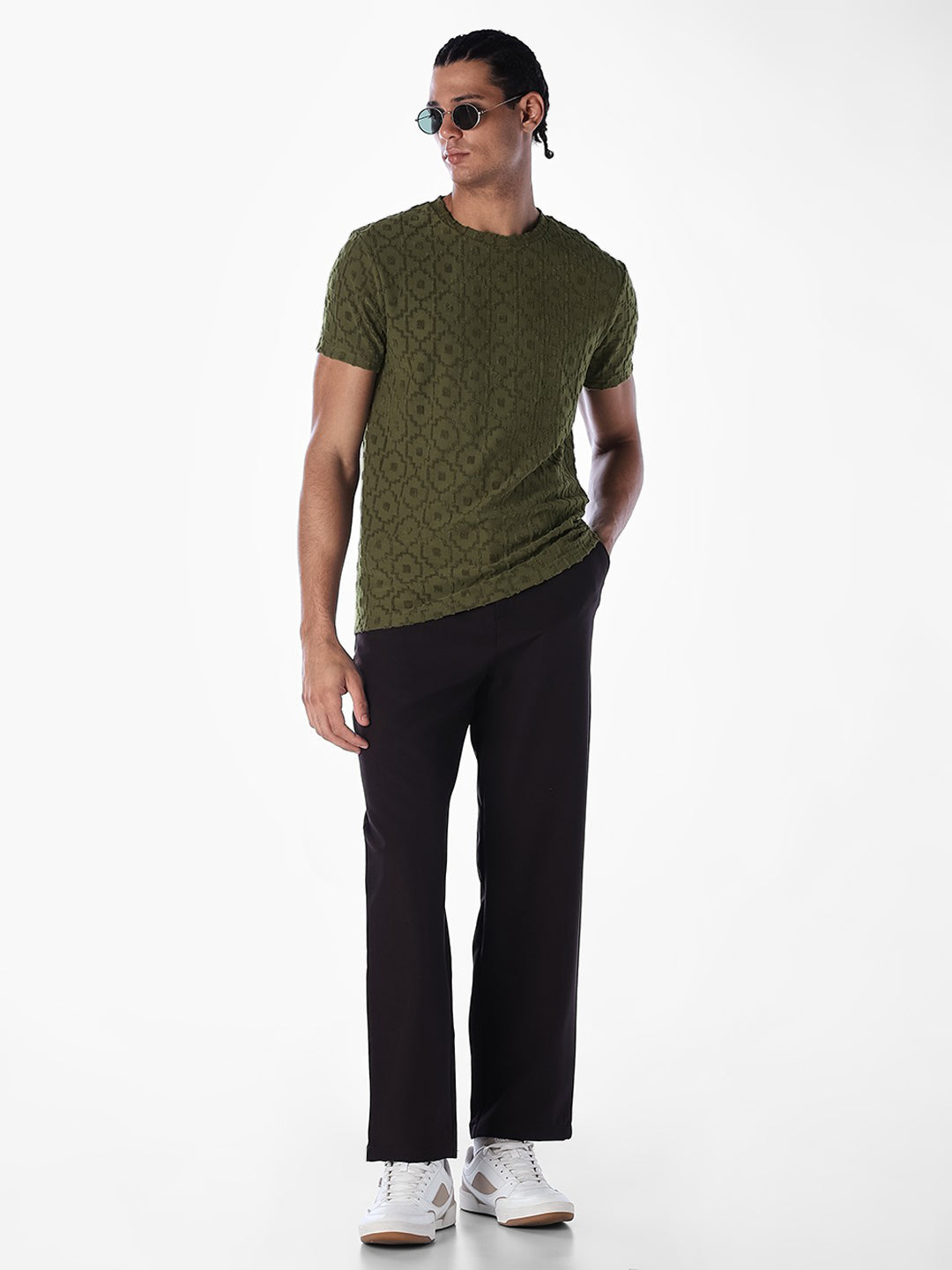 Embroidered Cotton T-shirt