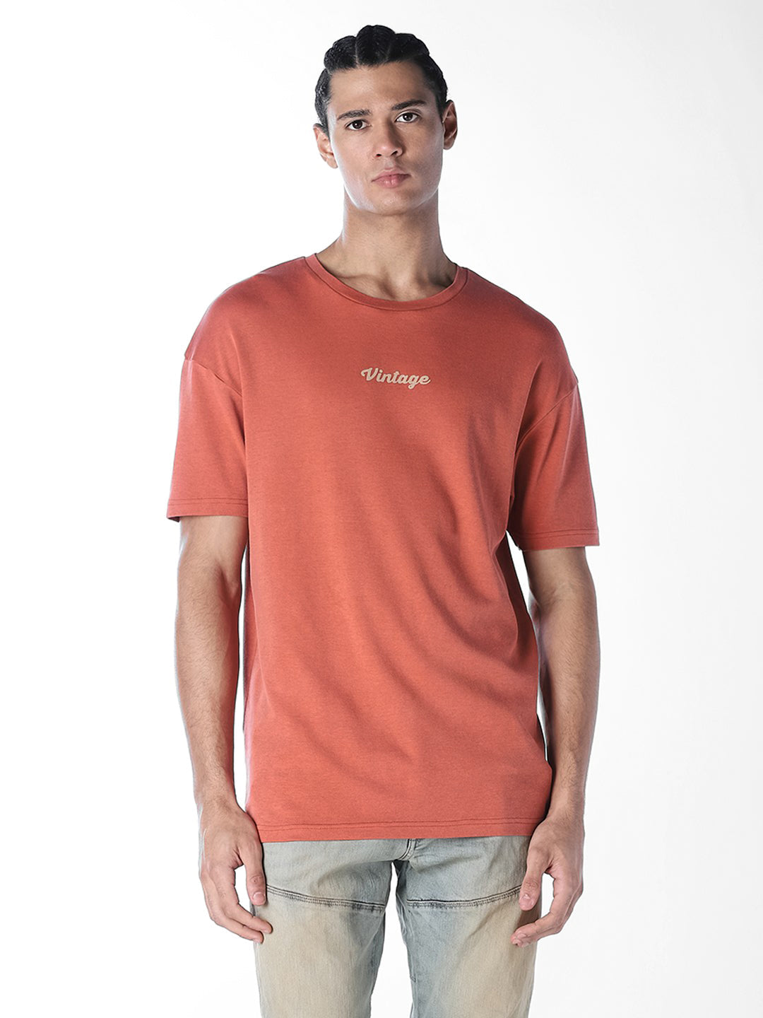 Cotton Printed Crew Neck T-shirt