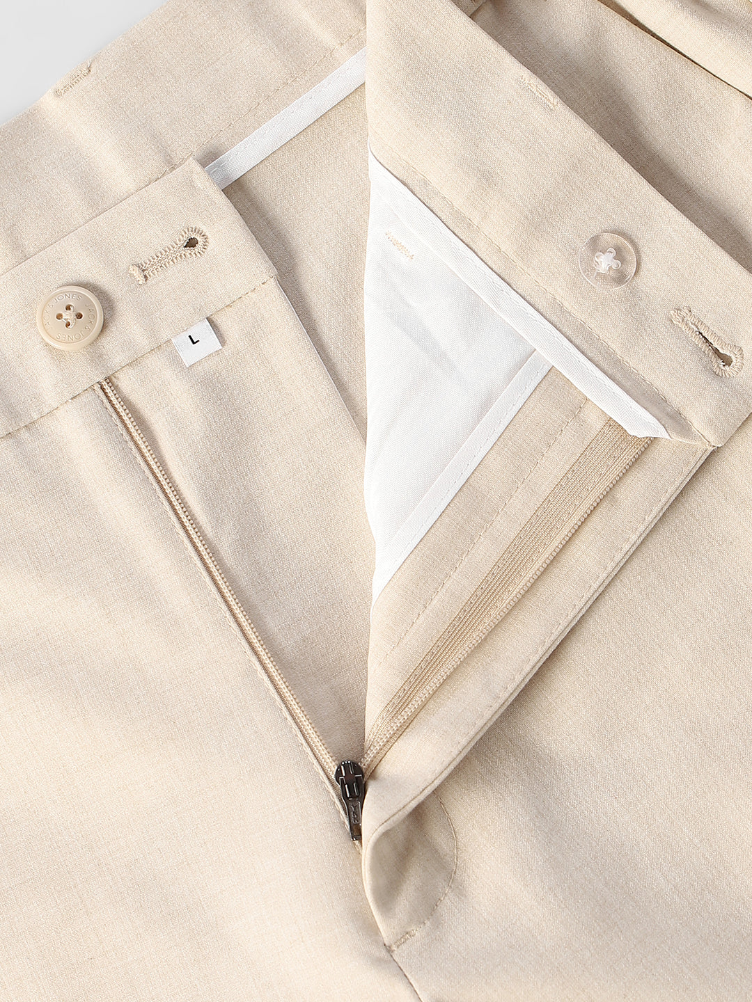 Cotton Blend Regular Fit Pants