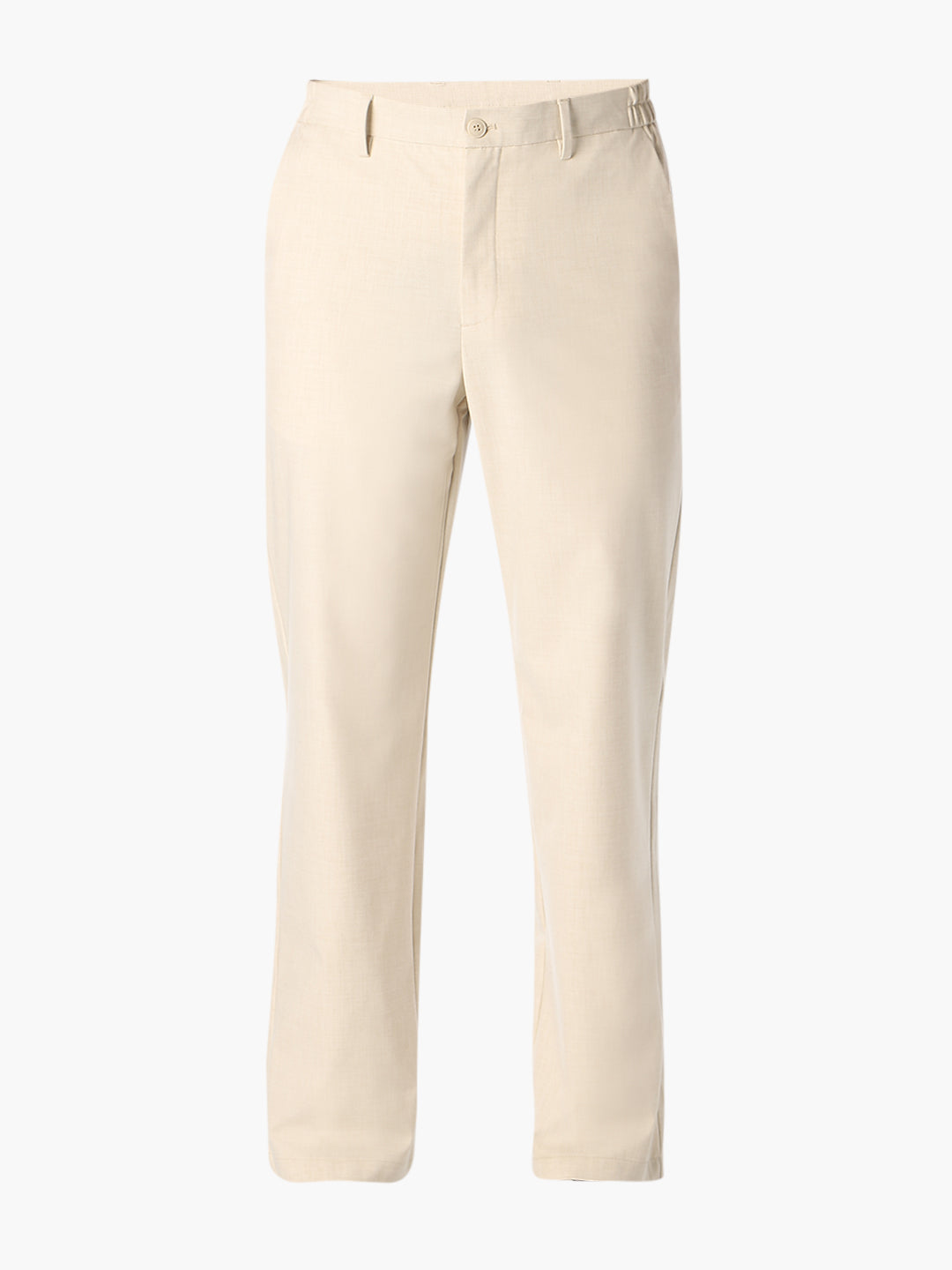Cotton Blend Regular Fit Pants