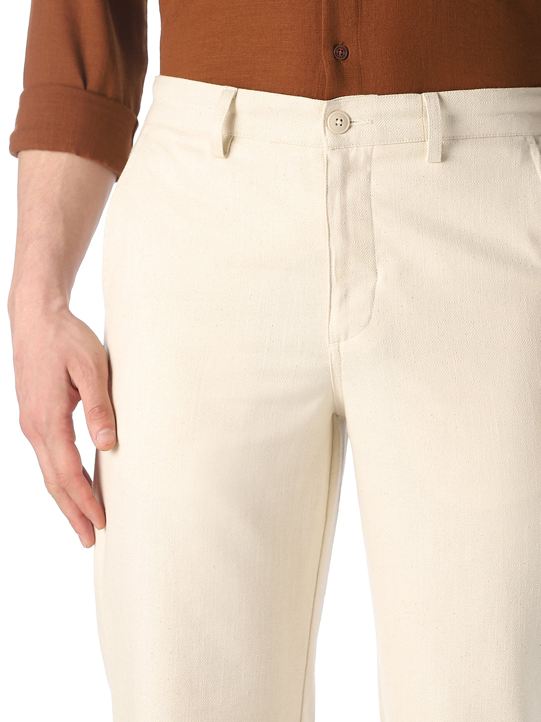 Regular Fit 4 Pocket Pants