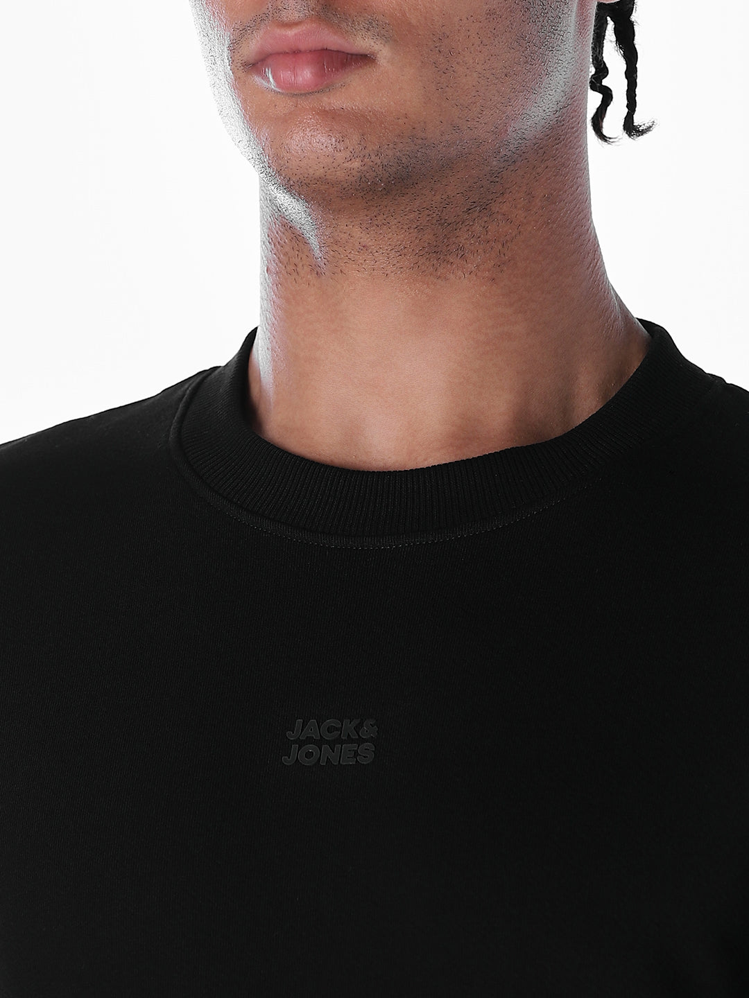 Black Crew Neck Sweatshirt