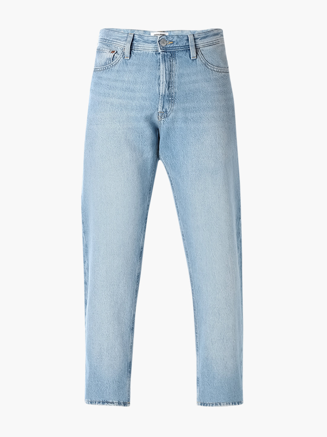 Blue 5 Pocket Straight Fit Jeans