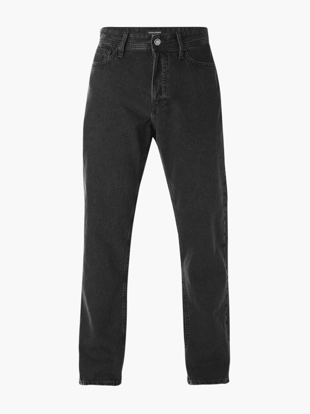 Black 5 Pocket Straight Fit Jeans