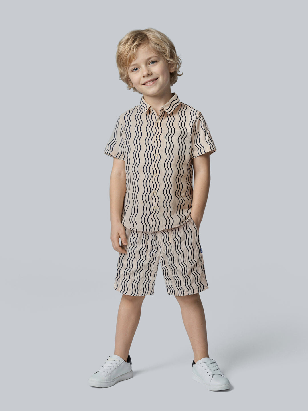 Boys Printed Casual Shirt