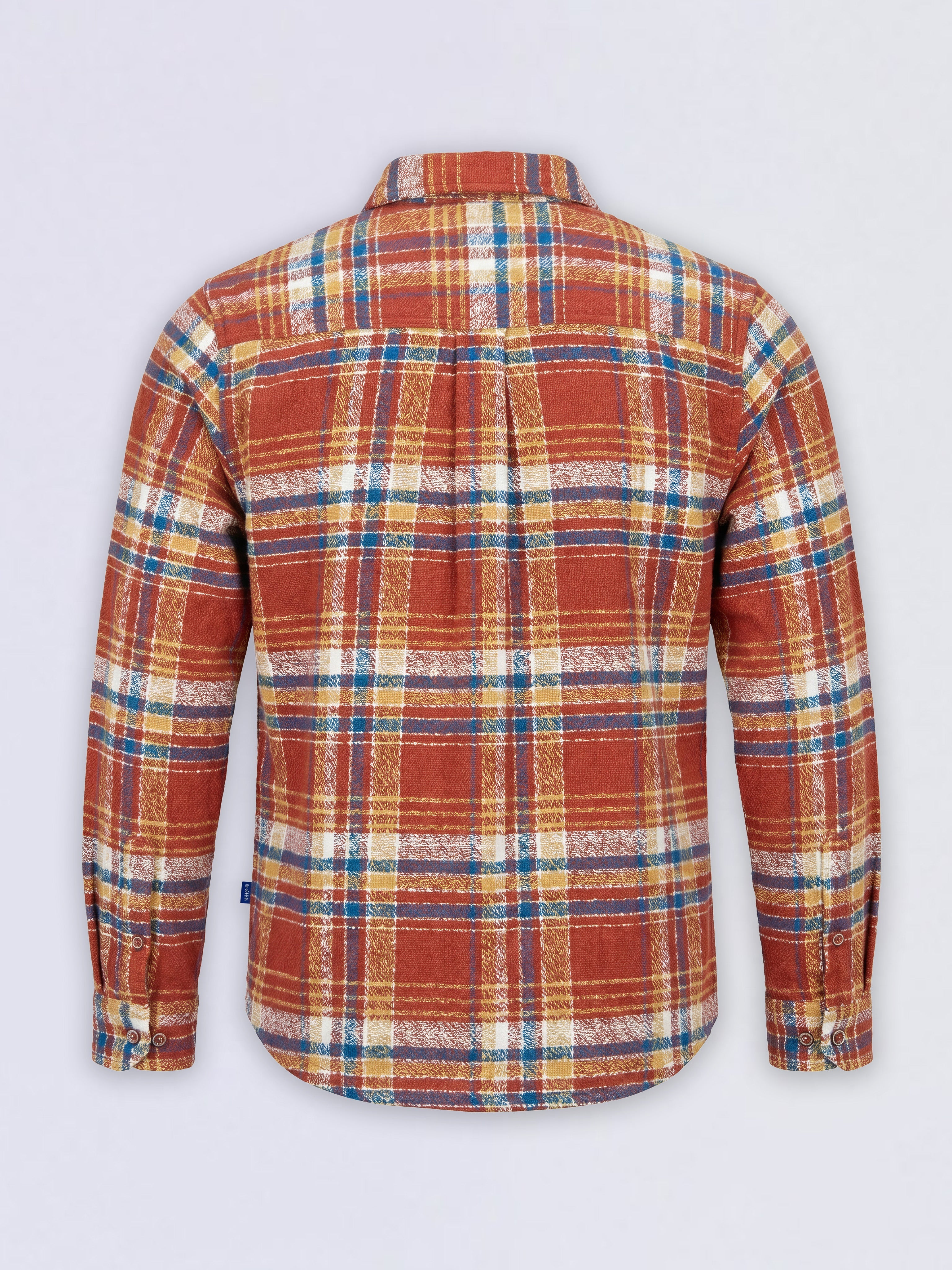 Boys Red Check Print Shirt