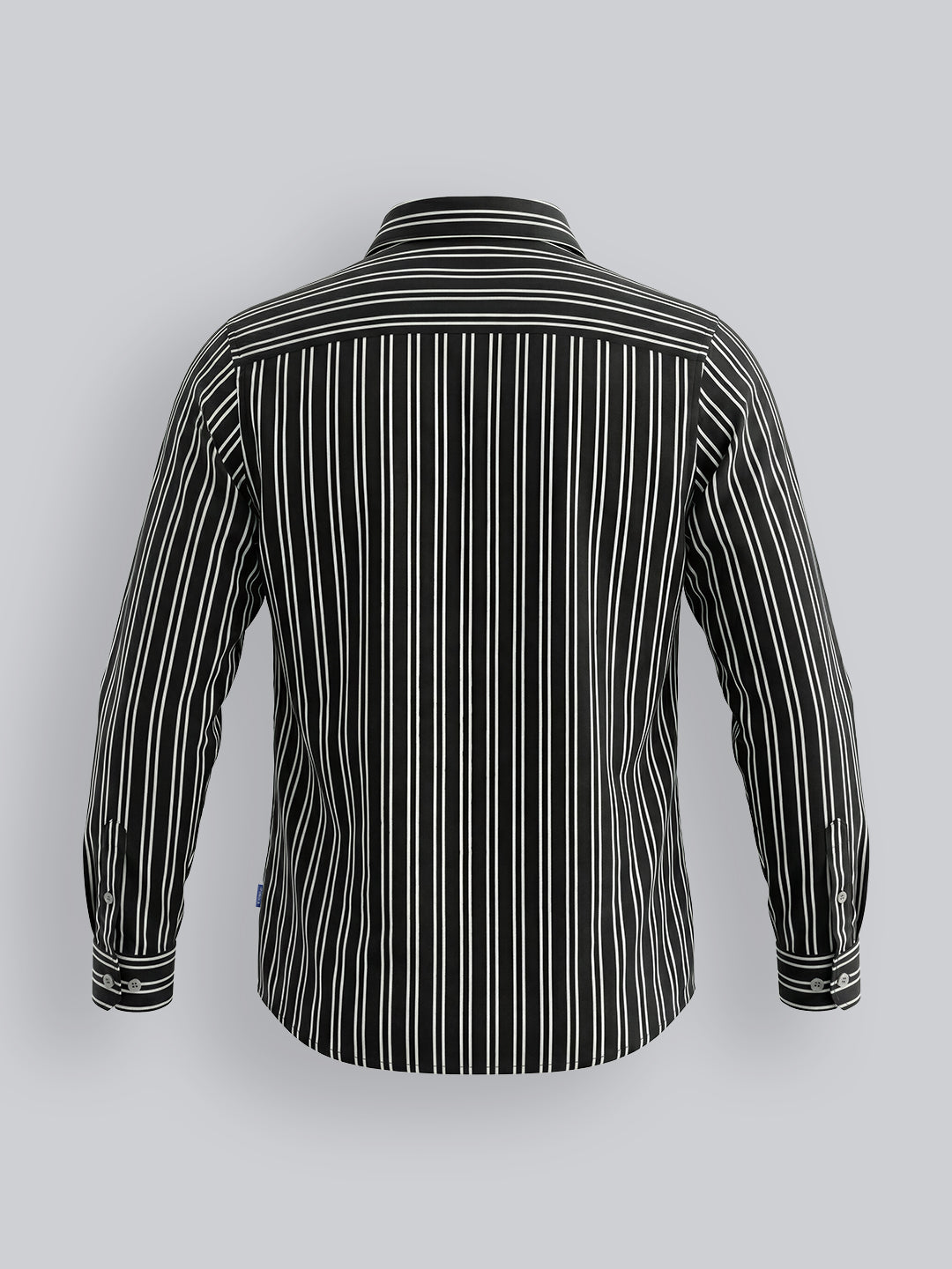 Boys Black Striped Shirt