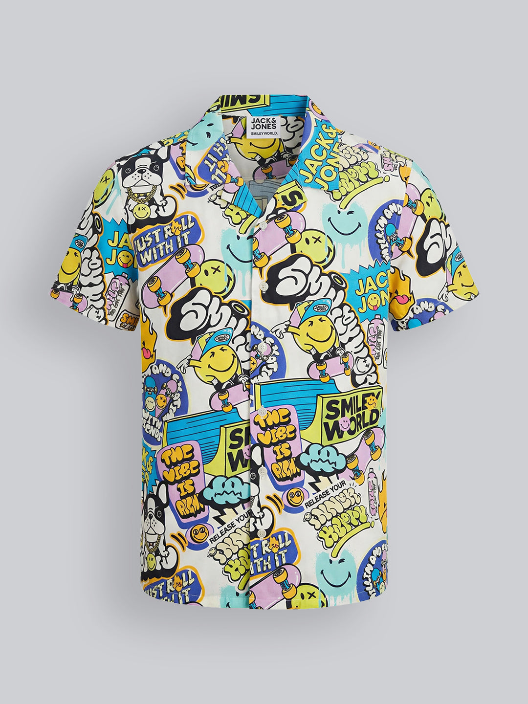 Boys SmileyWorld Printed Shirt