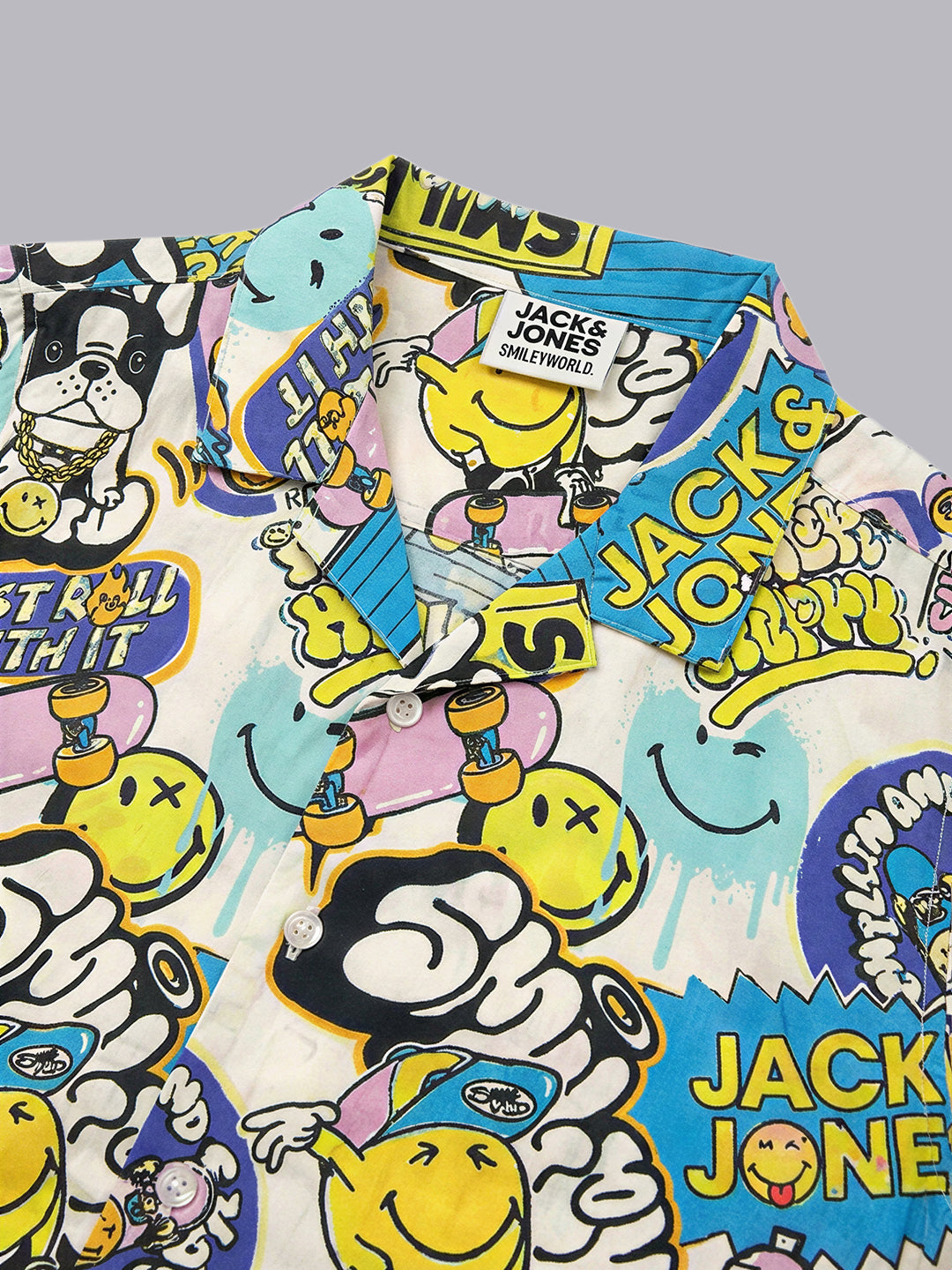 Boys SmileyWorld Printed Shirt