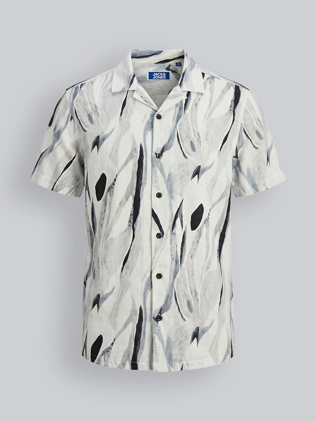 Boys Printed Resort Collar Shirt