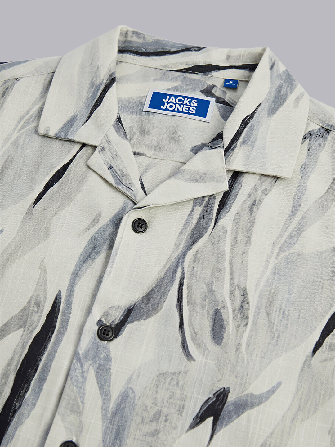 Boys Printed Resort Collar Shirt