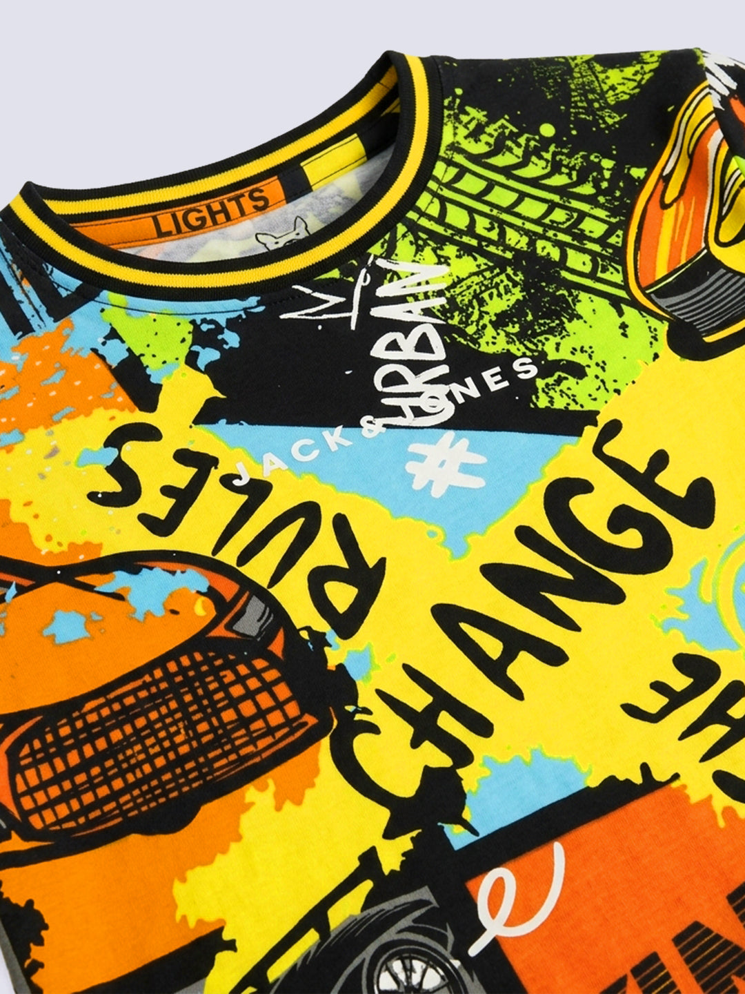 Boys Racing Graffiti Artwork T-shirt