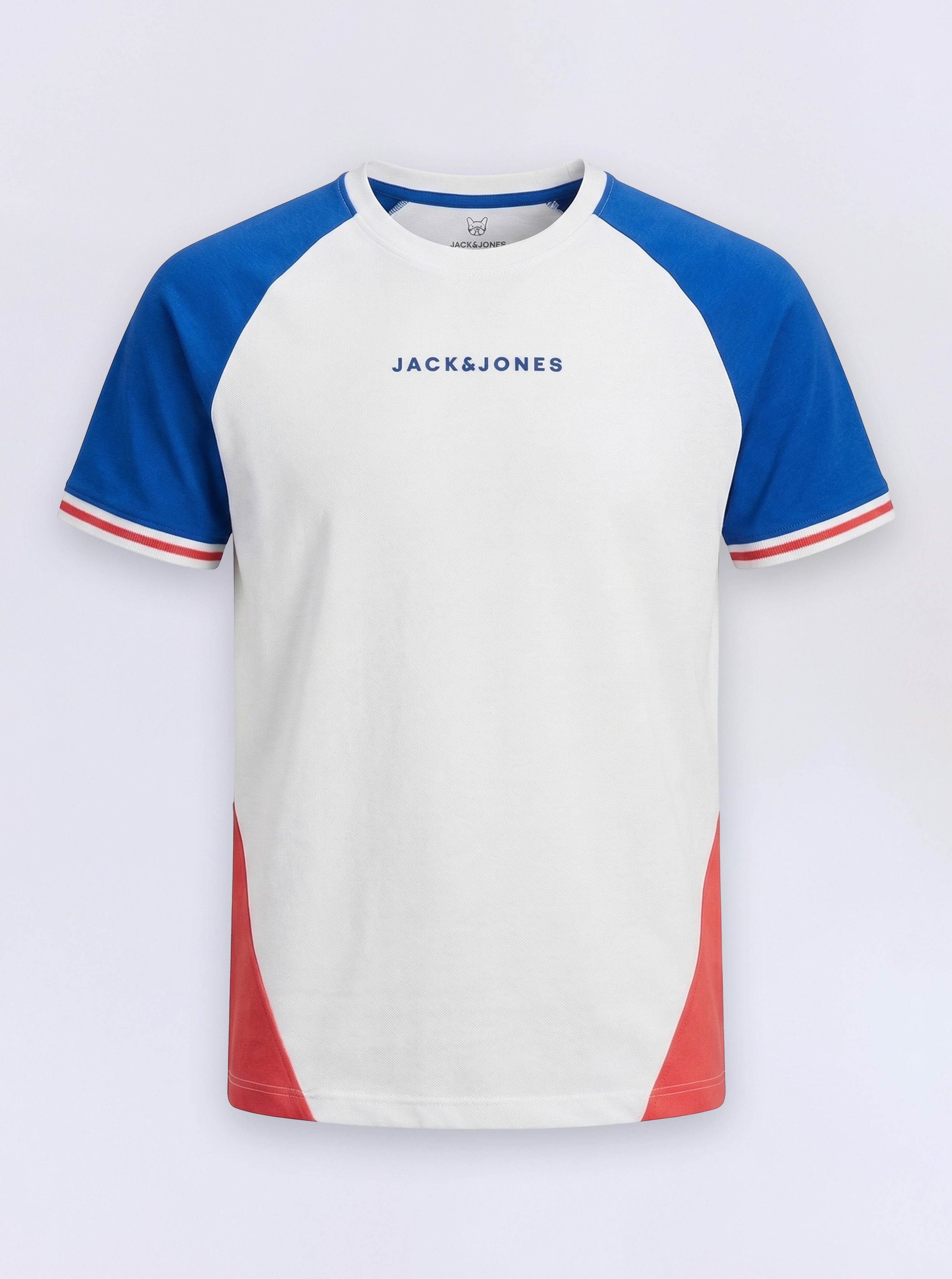 Boys Colourblocked Crew Neck T-shirt