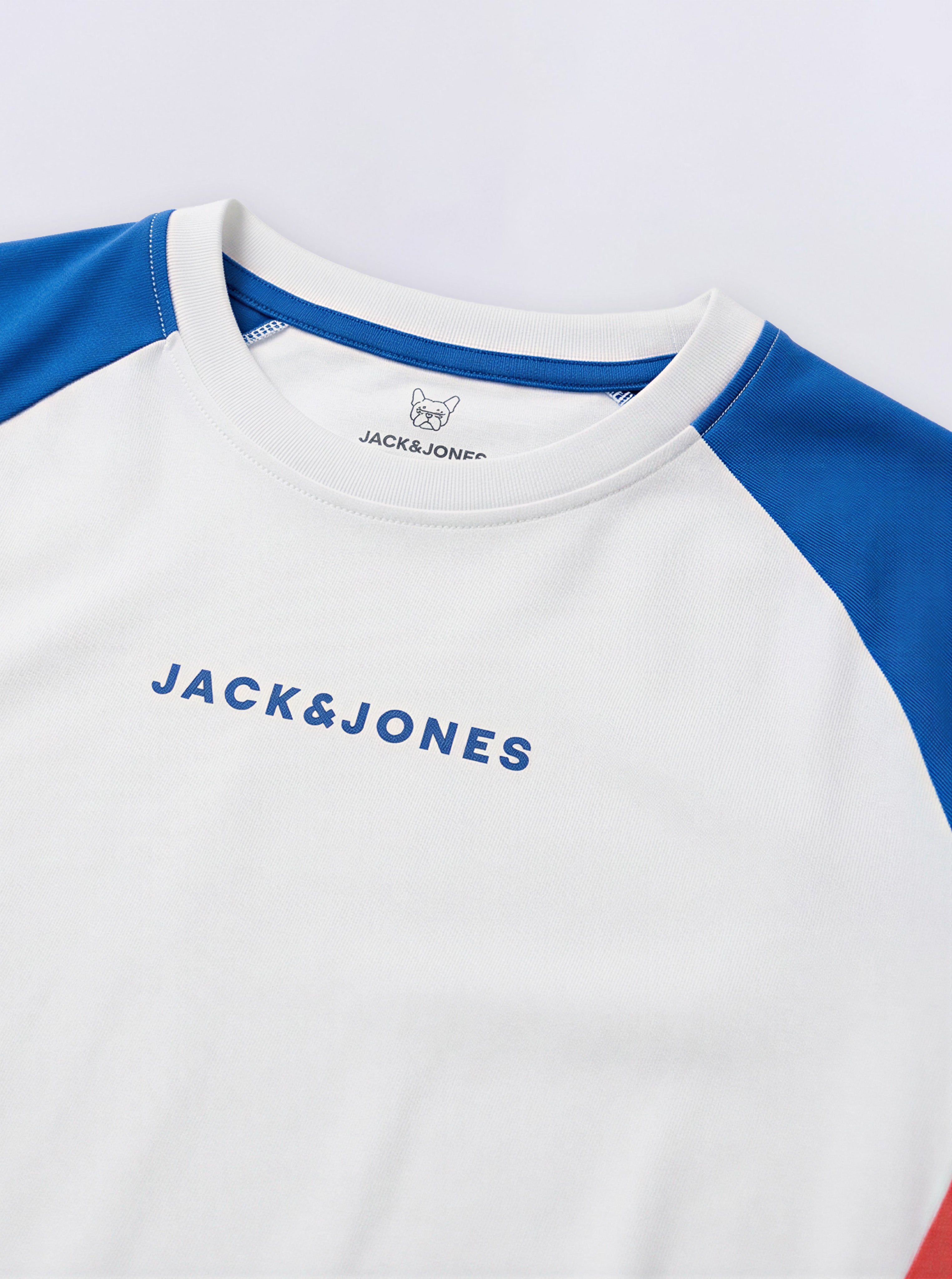 Boys Colourblocked Crew Neck T-shirt