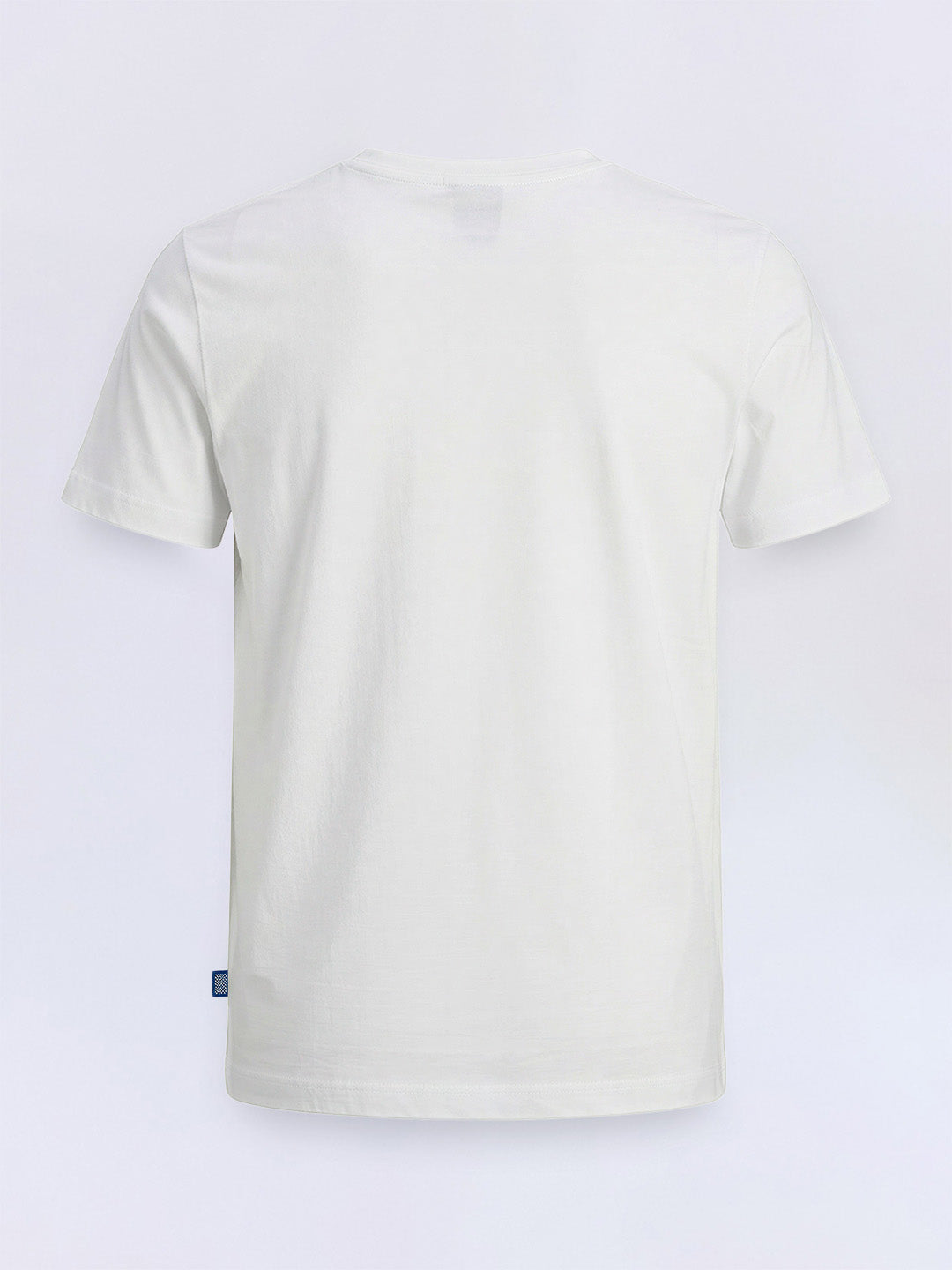 Boys White Logo Print T-shirt