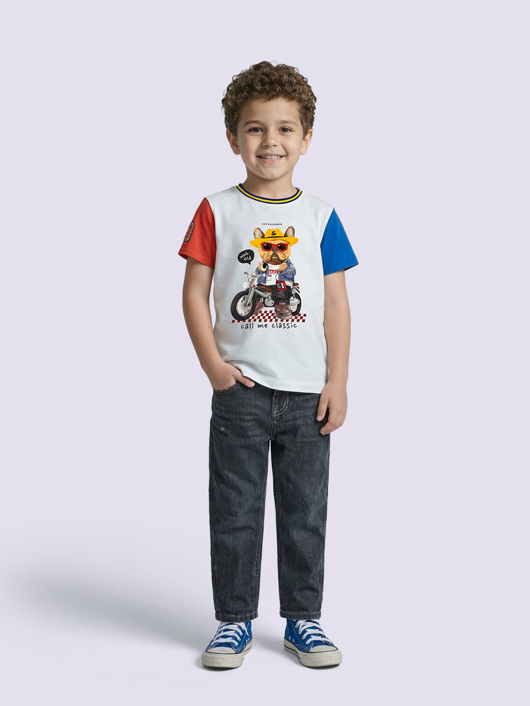 Boys Printed Cotton T-shirt