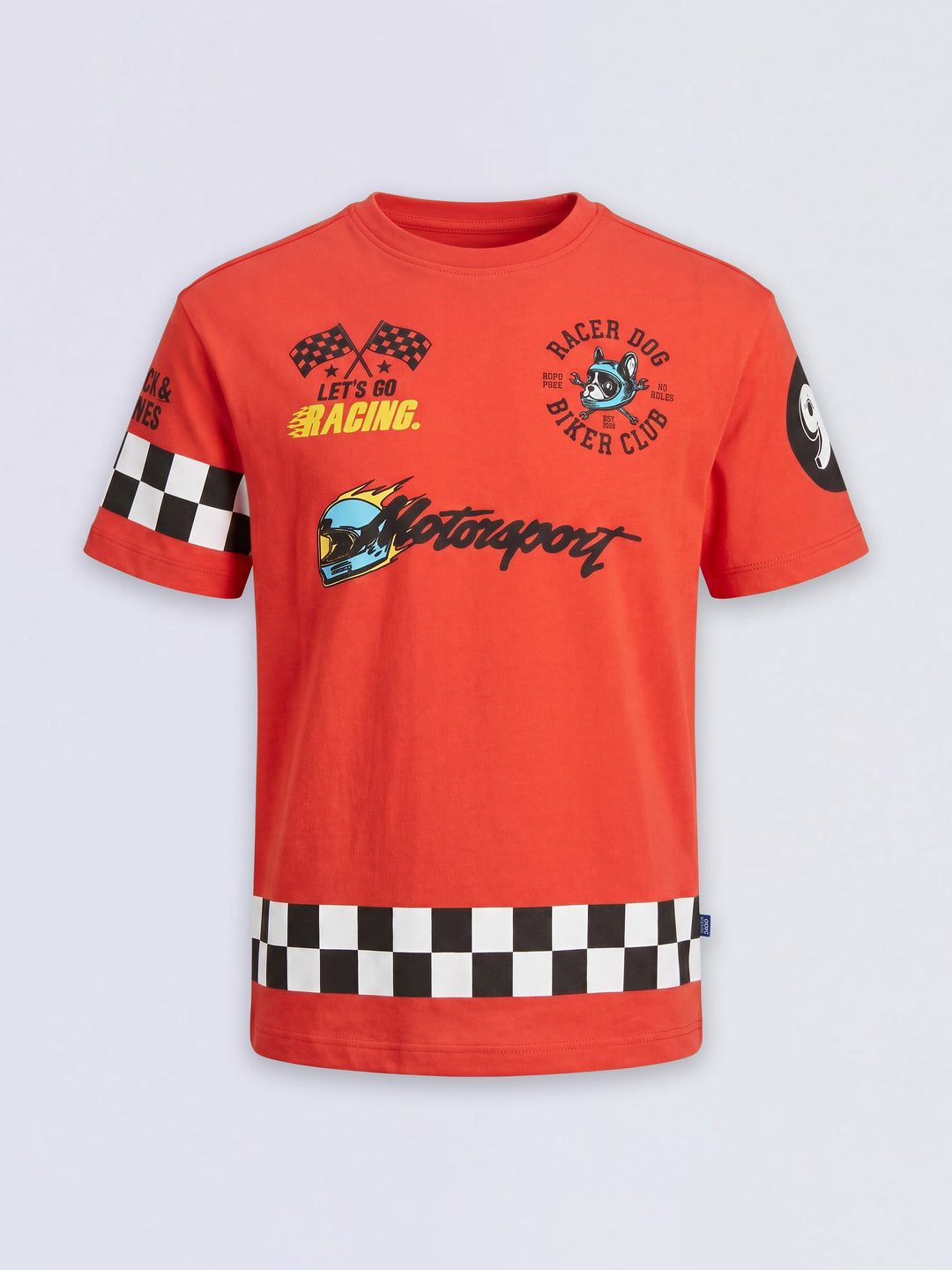 Boys Motorsport Inspired Oversized T-shirt