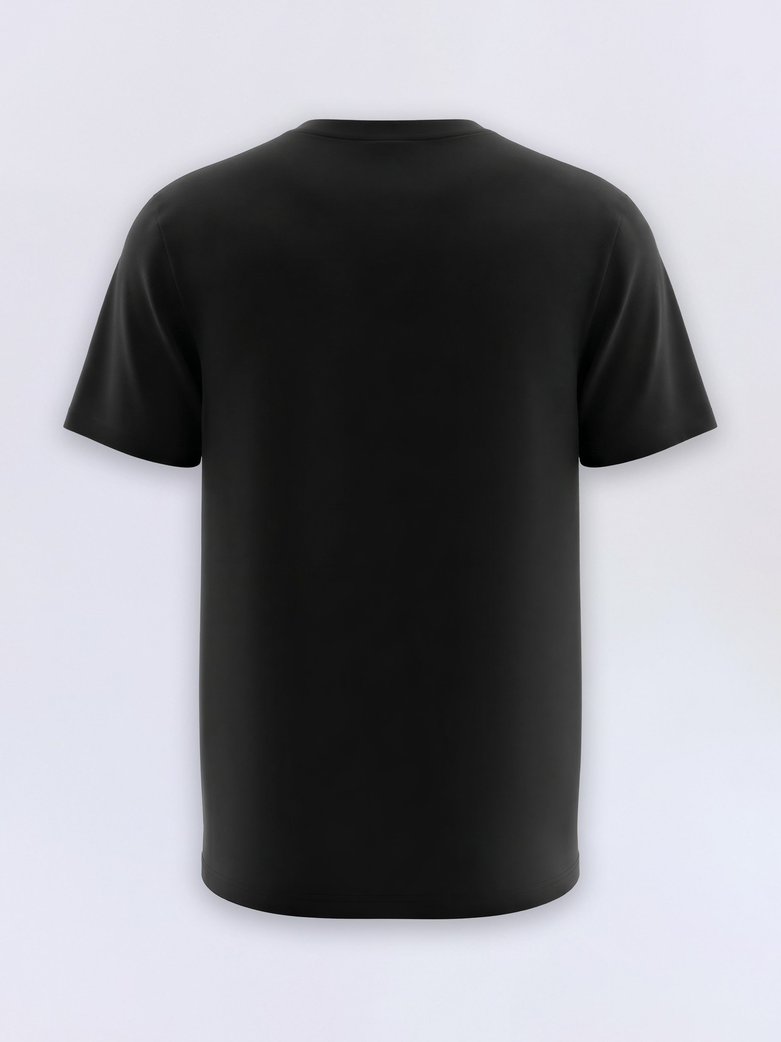 Boys Black Interactive Print T-shirt