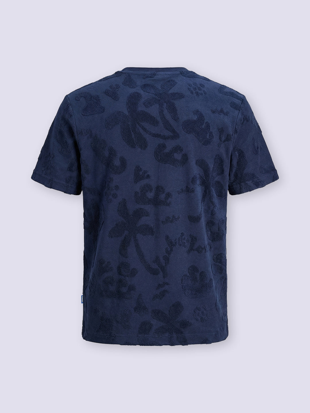 Boys Blue Tropical Print T-shirt