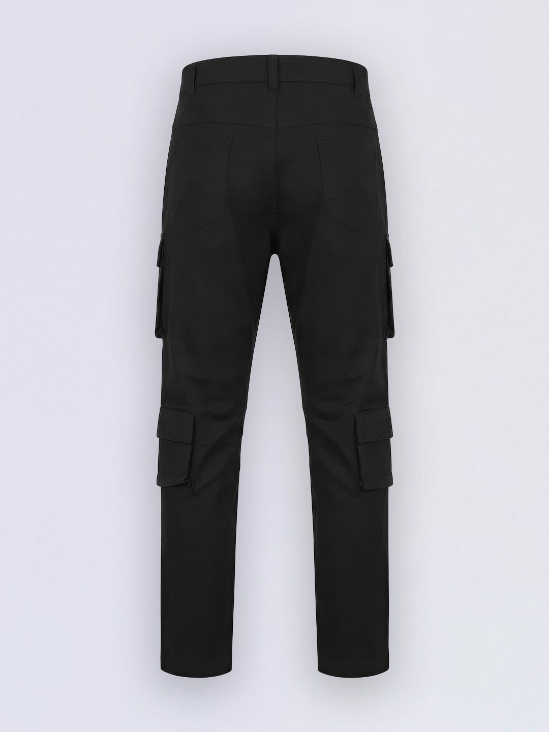 Boys Black Utility Cargo Pants