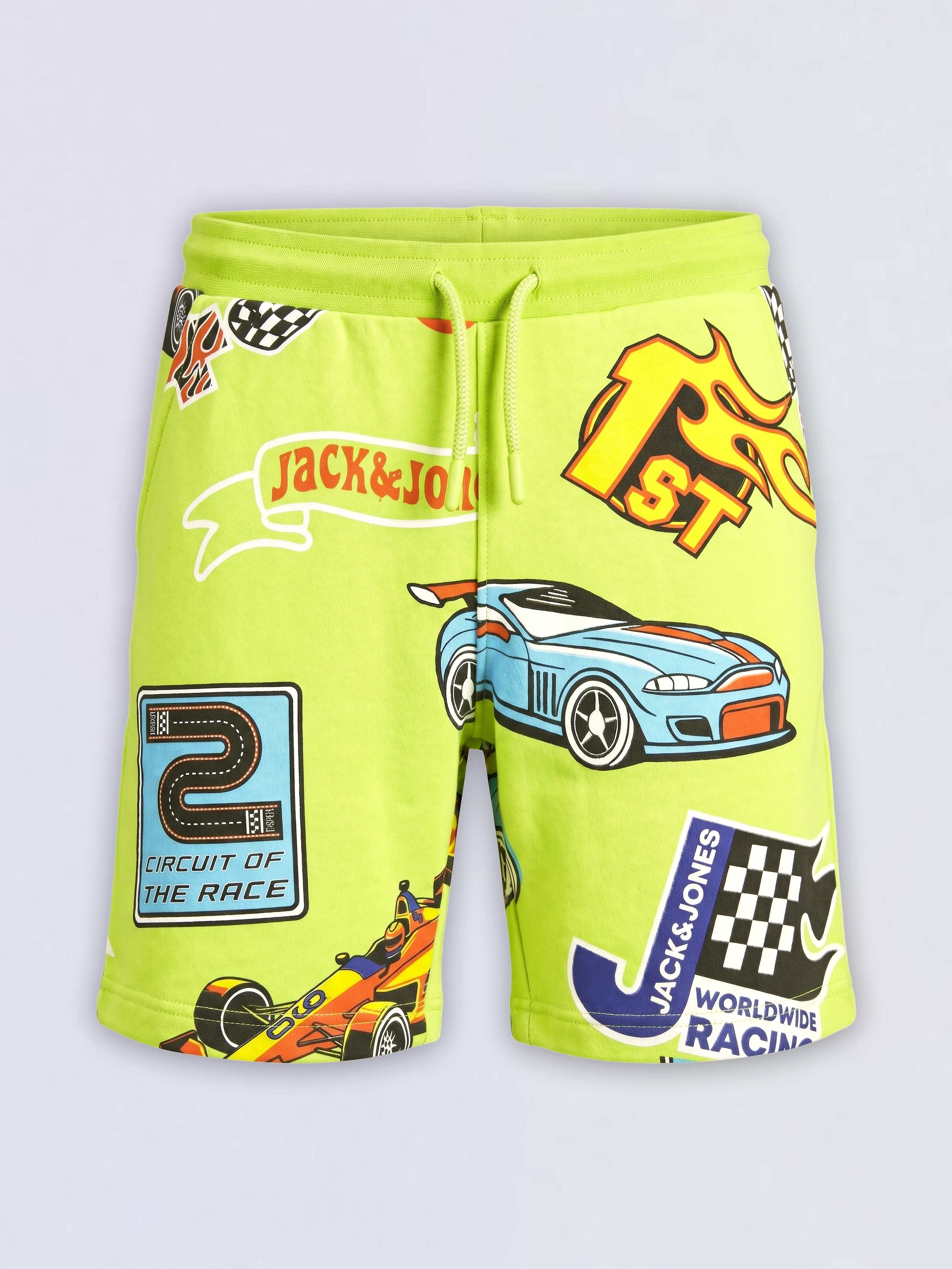 Boys  Racing Print Shorts
