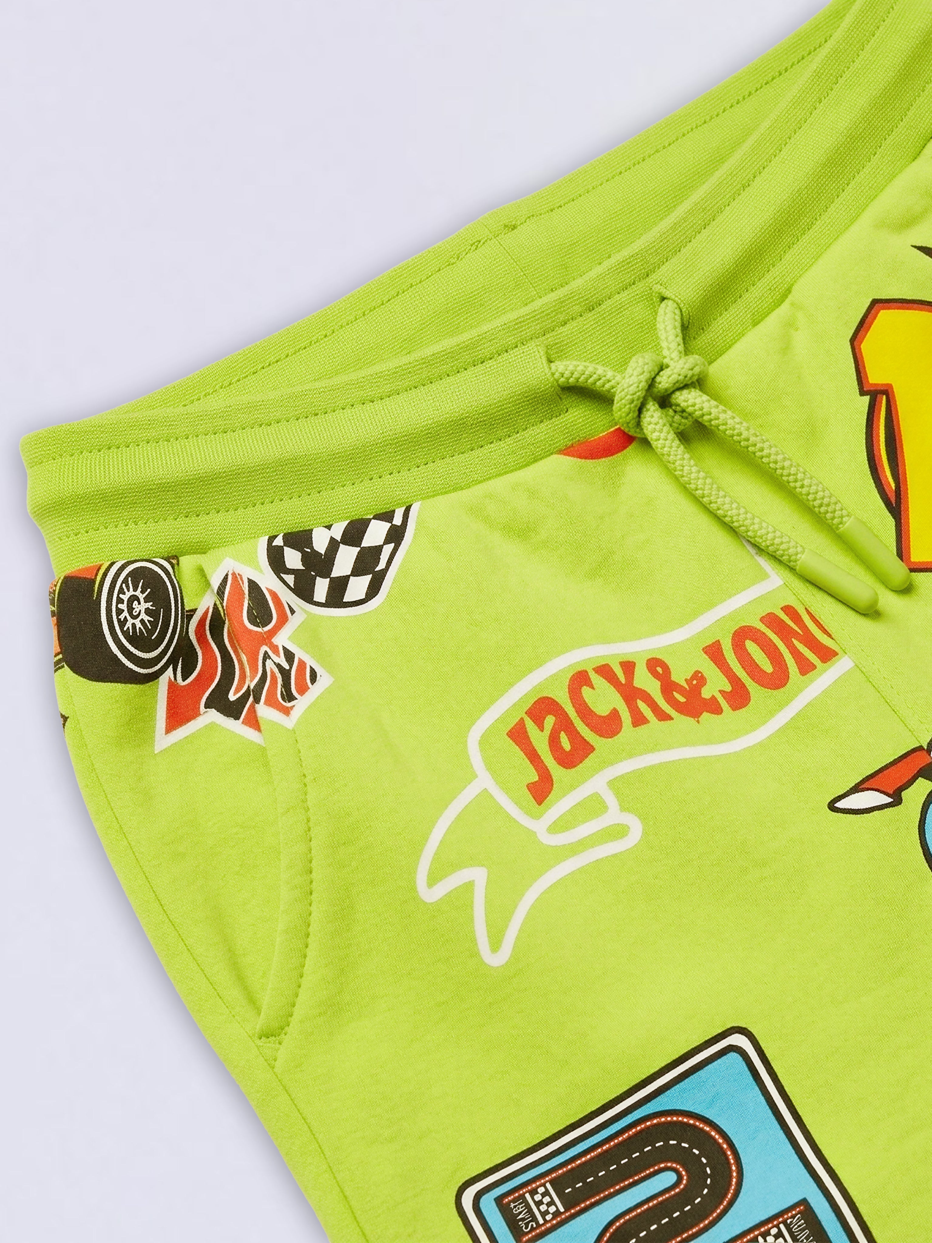 Boys  Racing Print Shorts