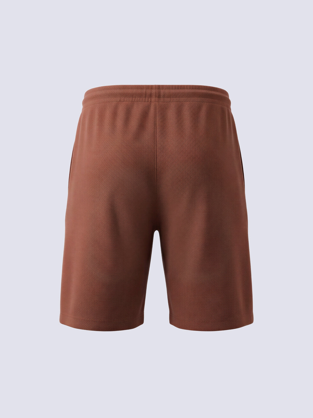 Boys Dark Brown Cotton Shorts