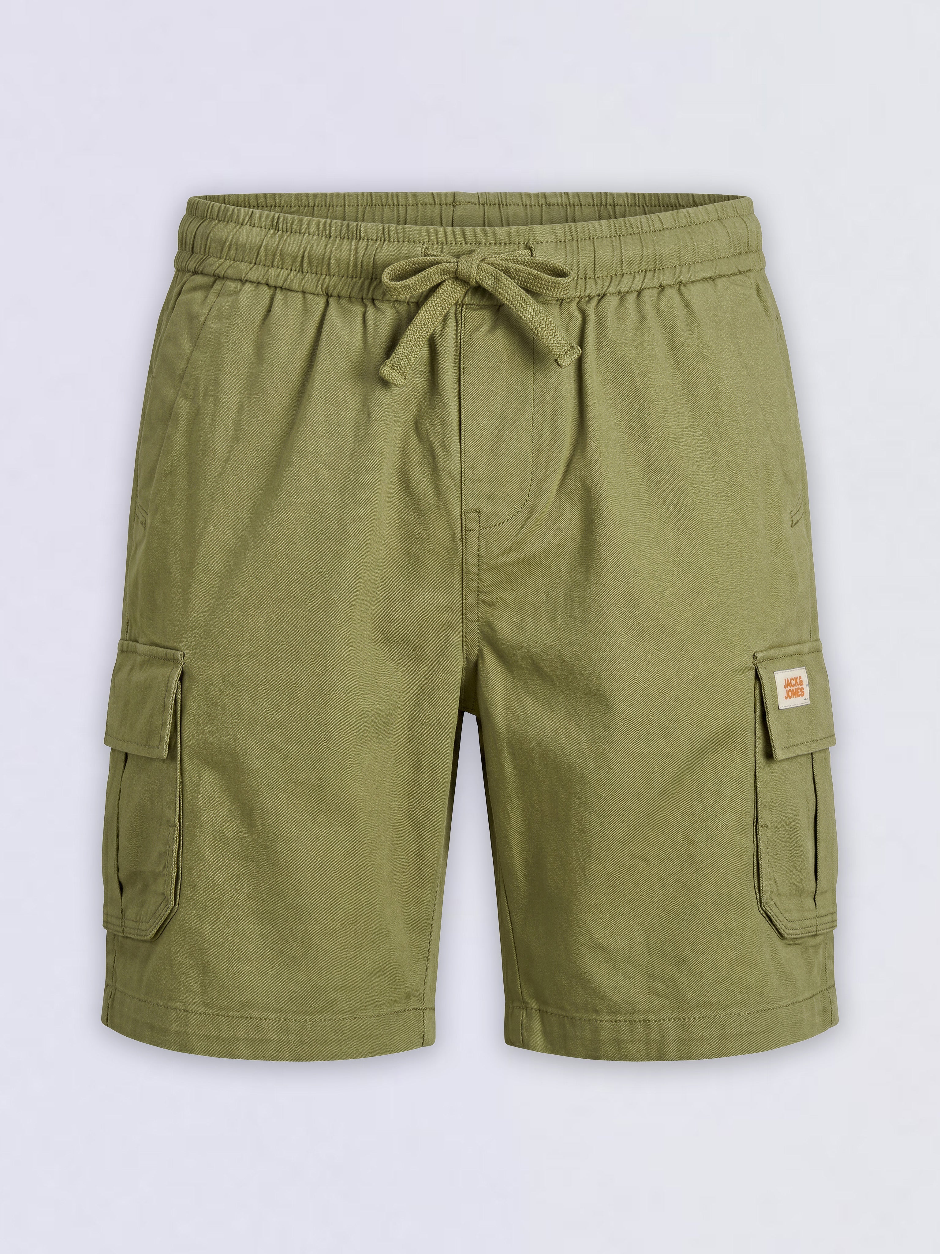 Boys Green 4 Pocket Cargo Shorts