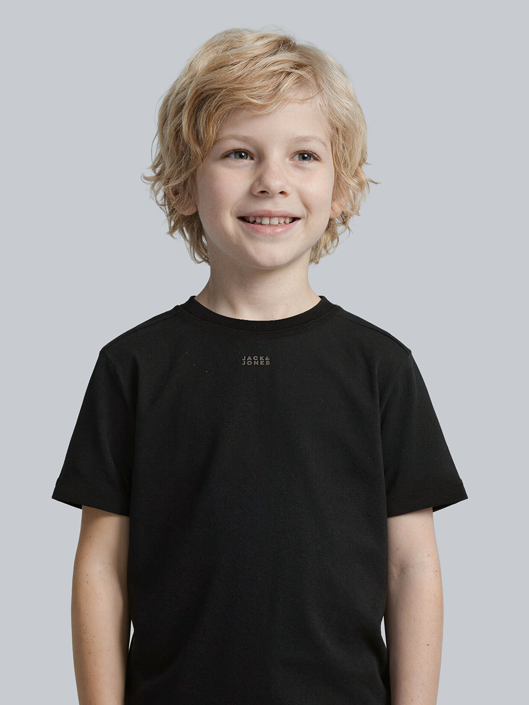 Boys Black Oversized T-Shirt