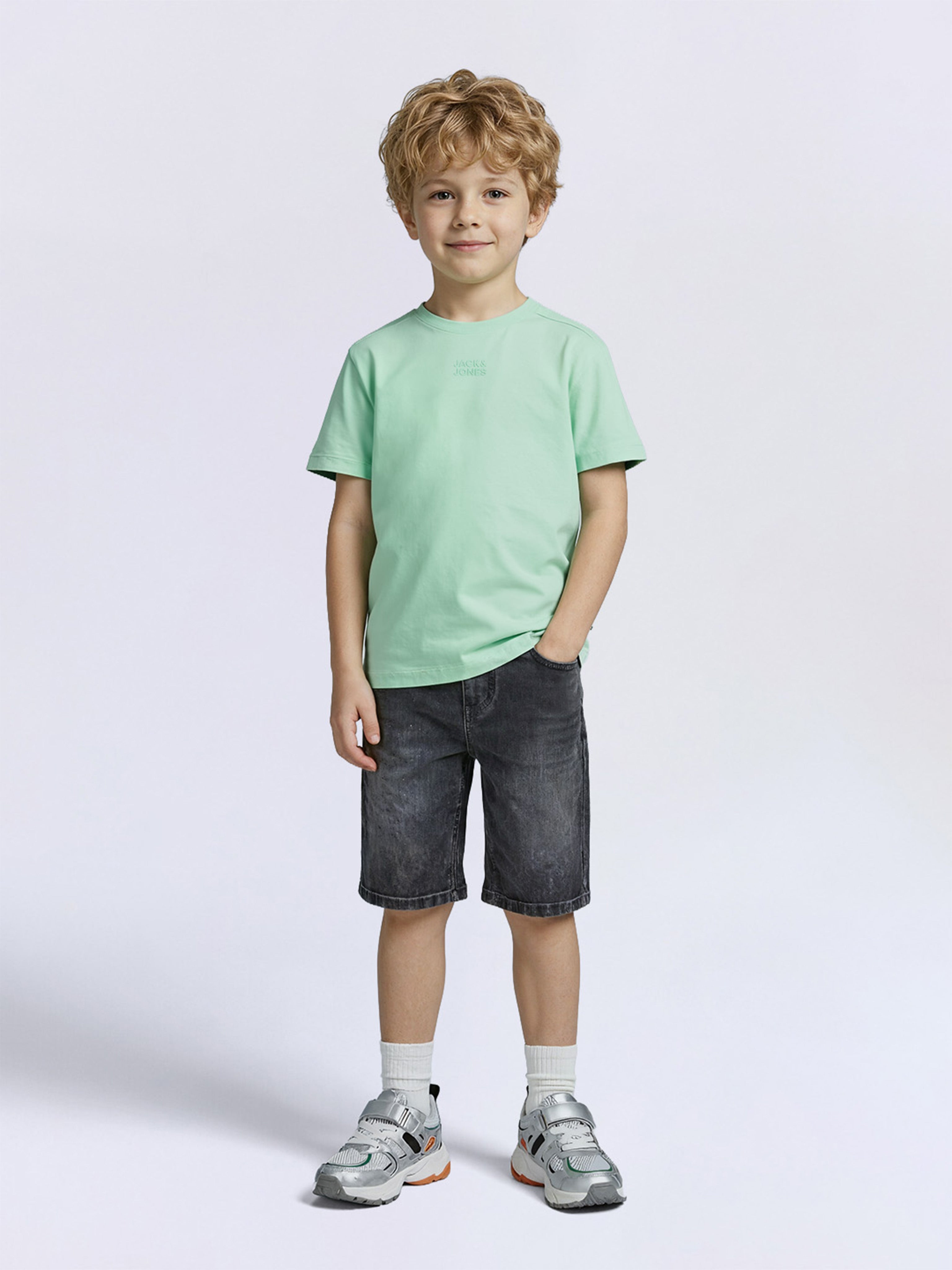 Boys Green Oversized T-shirt