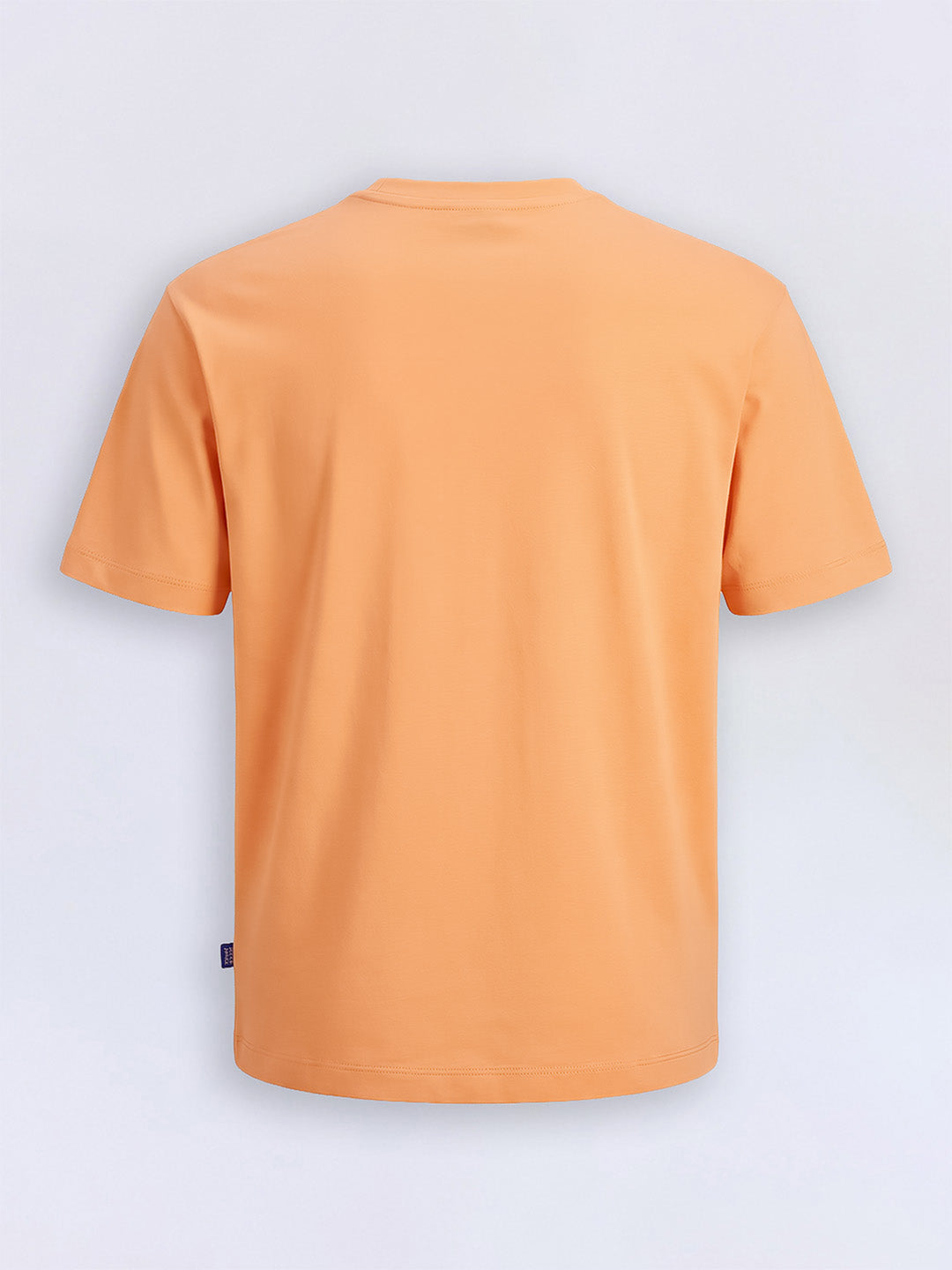 Boys Orange Logo Print T-shirt