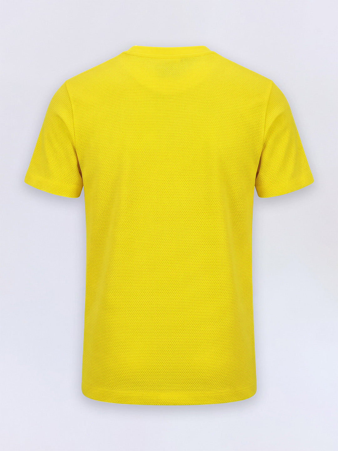 Boys Yellow Embroidered Doggo Print T-short