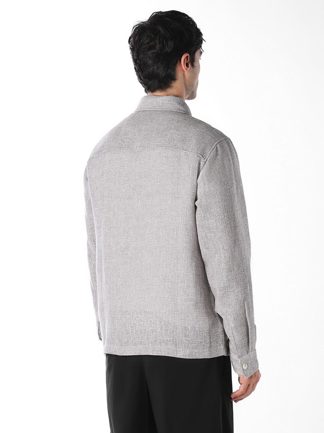 Dobby Cotton Overshirt