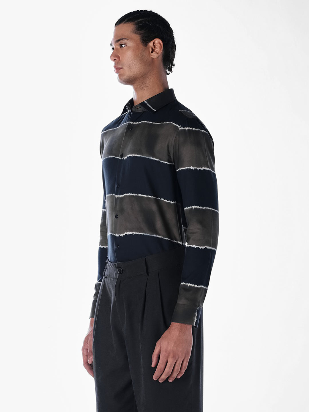 Printed Slim Fit Full Sleeves Shirt