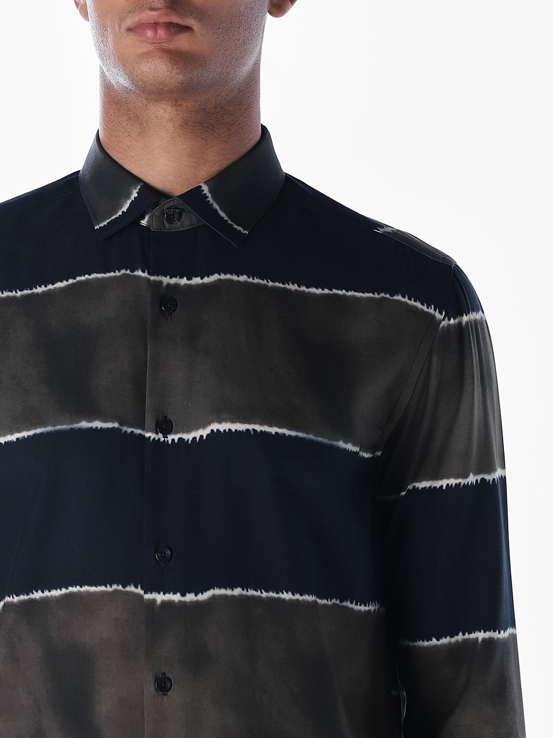 Printed Slim Fit Full Sleeves Shirt