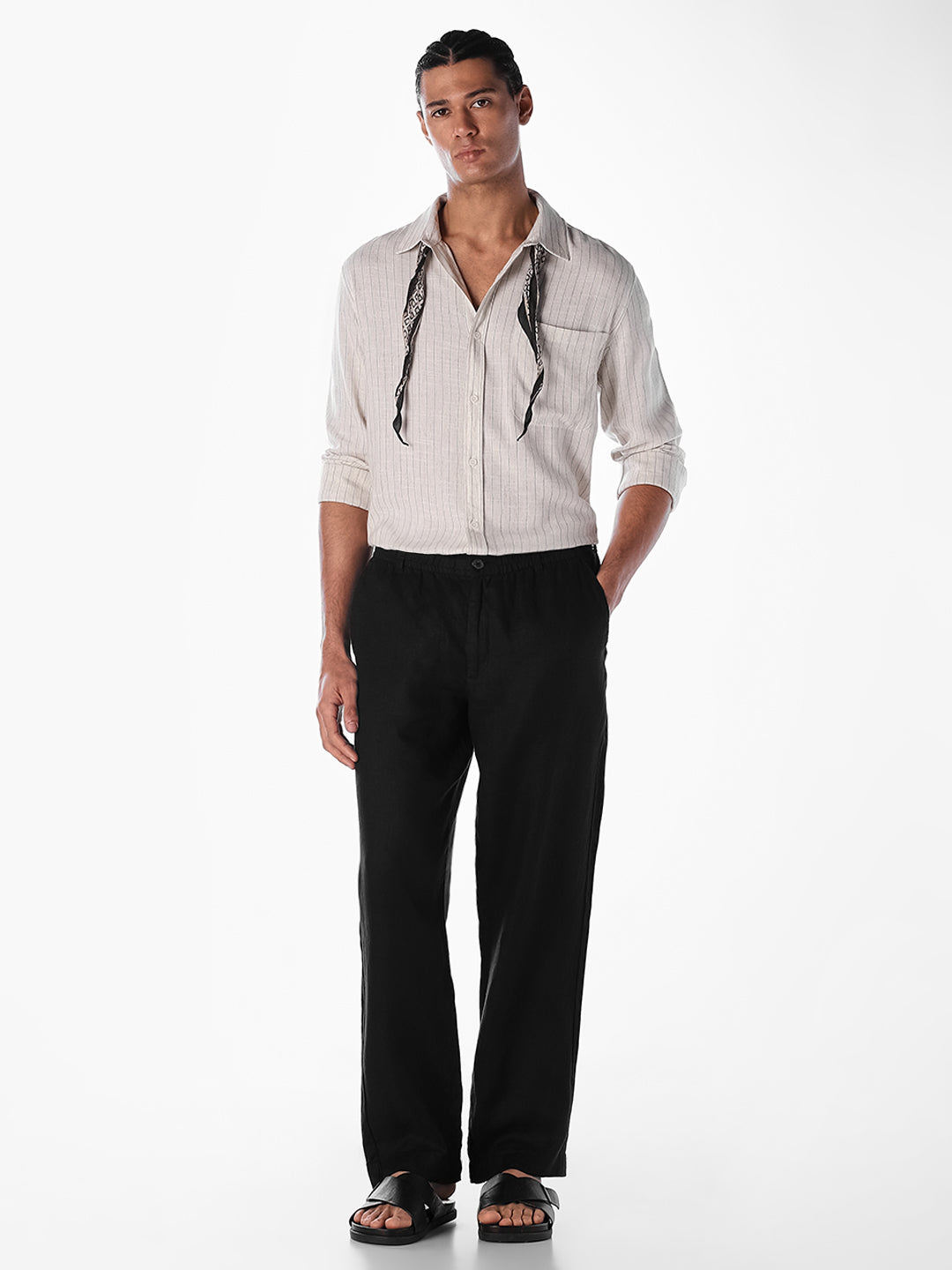 Slim Fit Striped Shirt