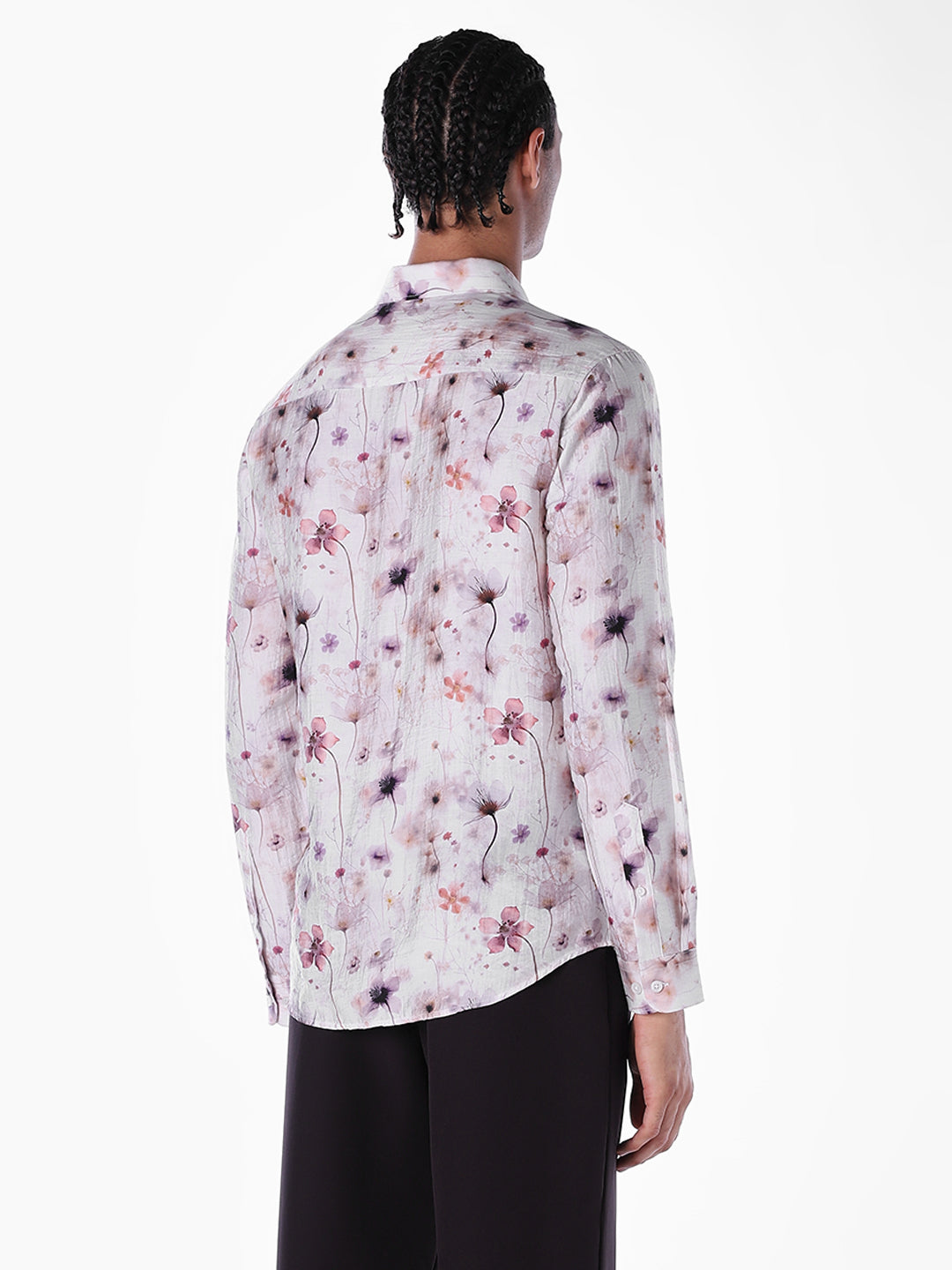 Tencel Blend Floral Shirt