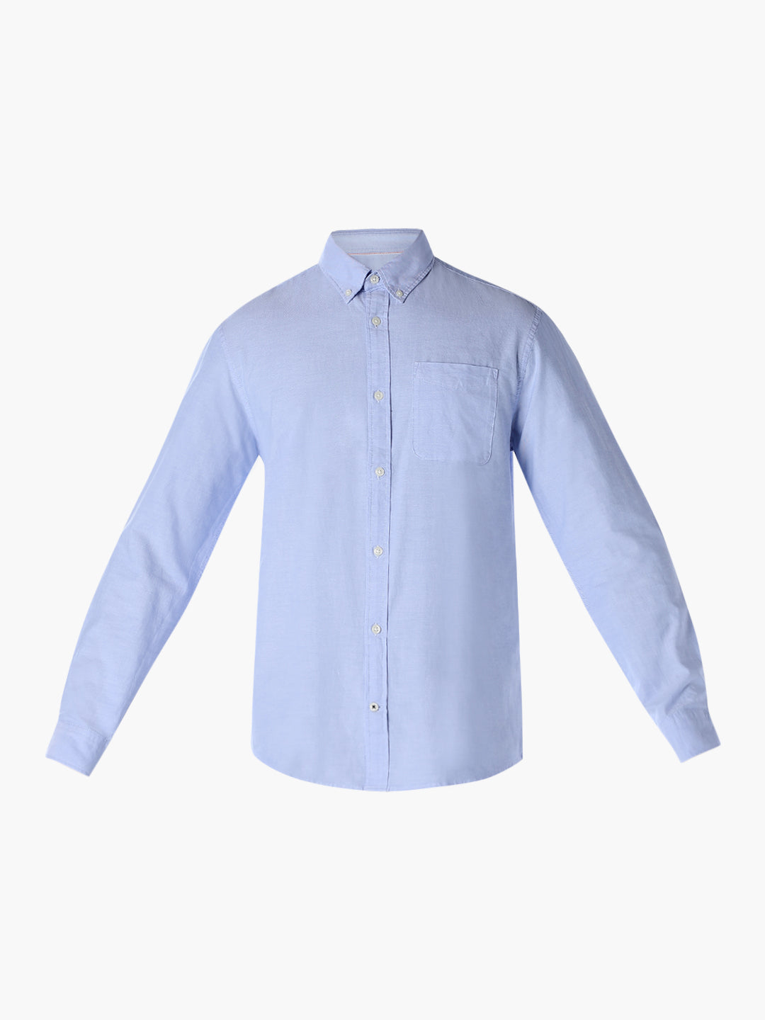 Men's Slim Fit Cotton Oxford Shirt In Cashmere Blue