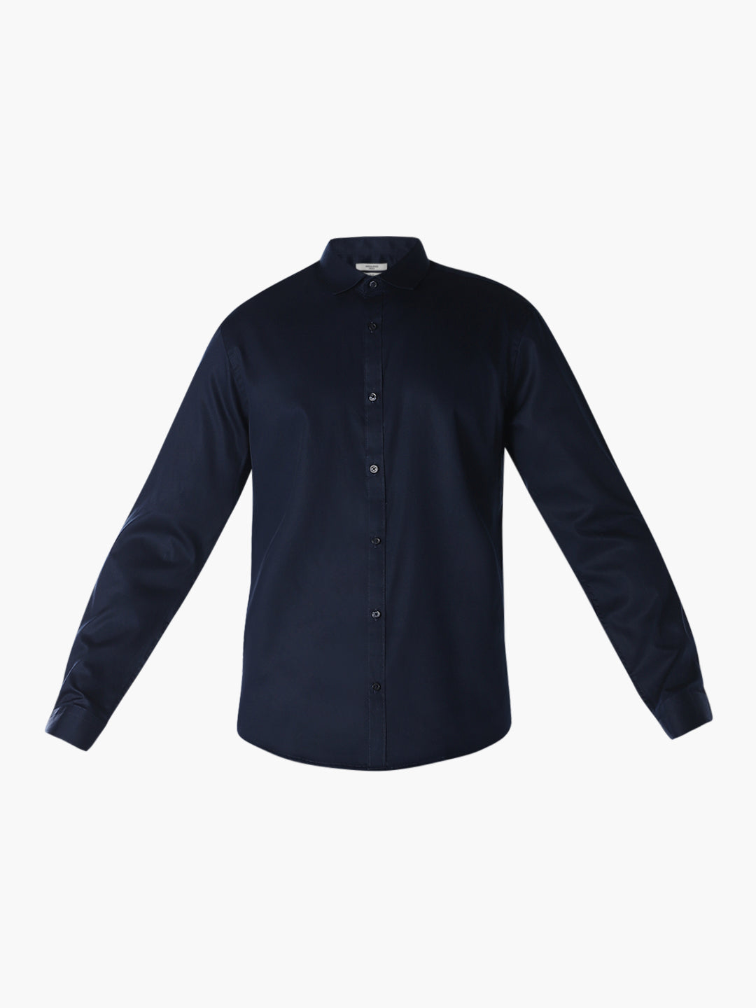 Navy Blue Slim Fit Formal Shirt
