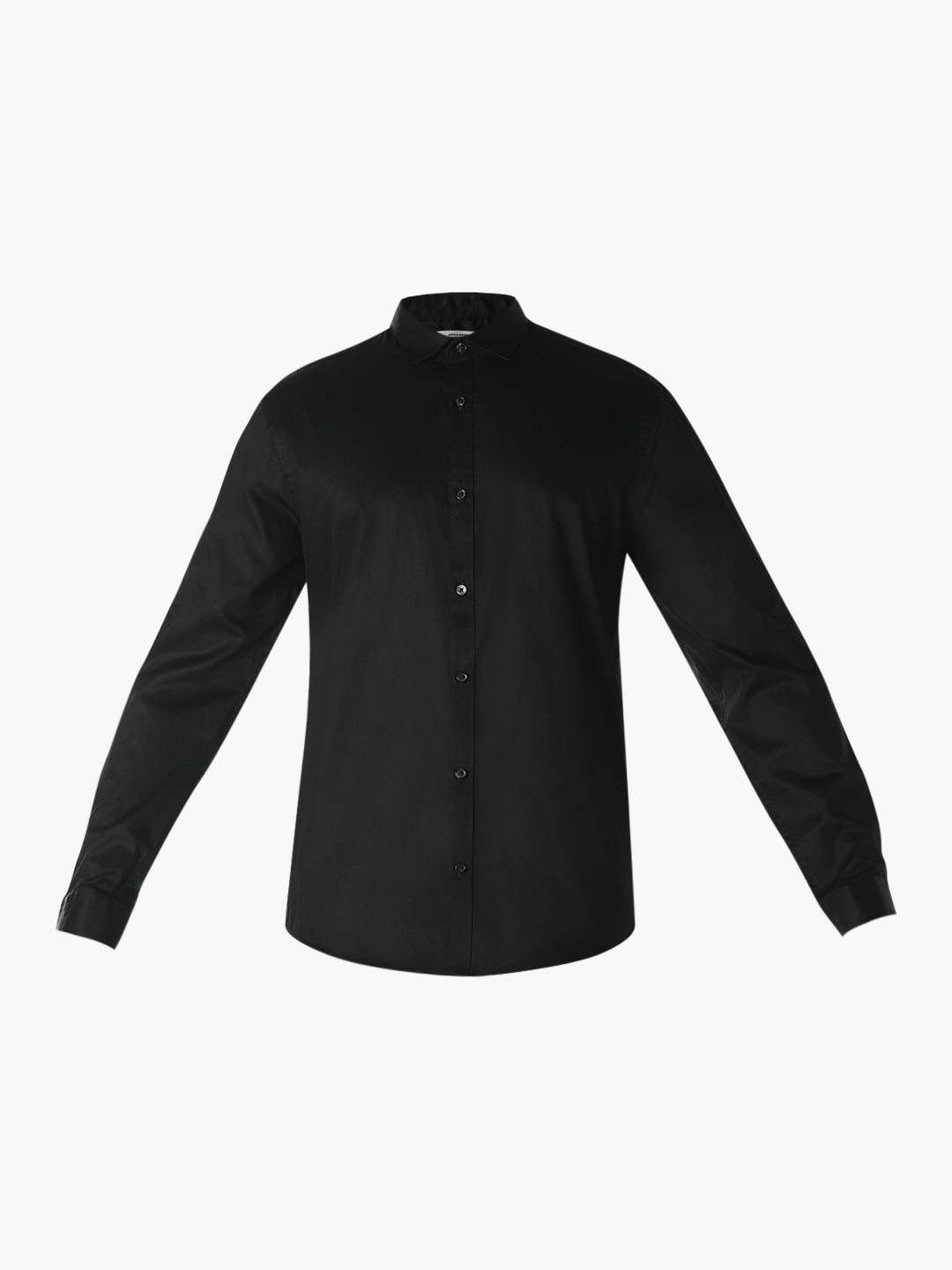 Black Slim Fit Formal Shirt