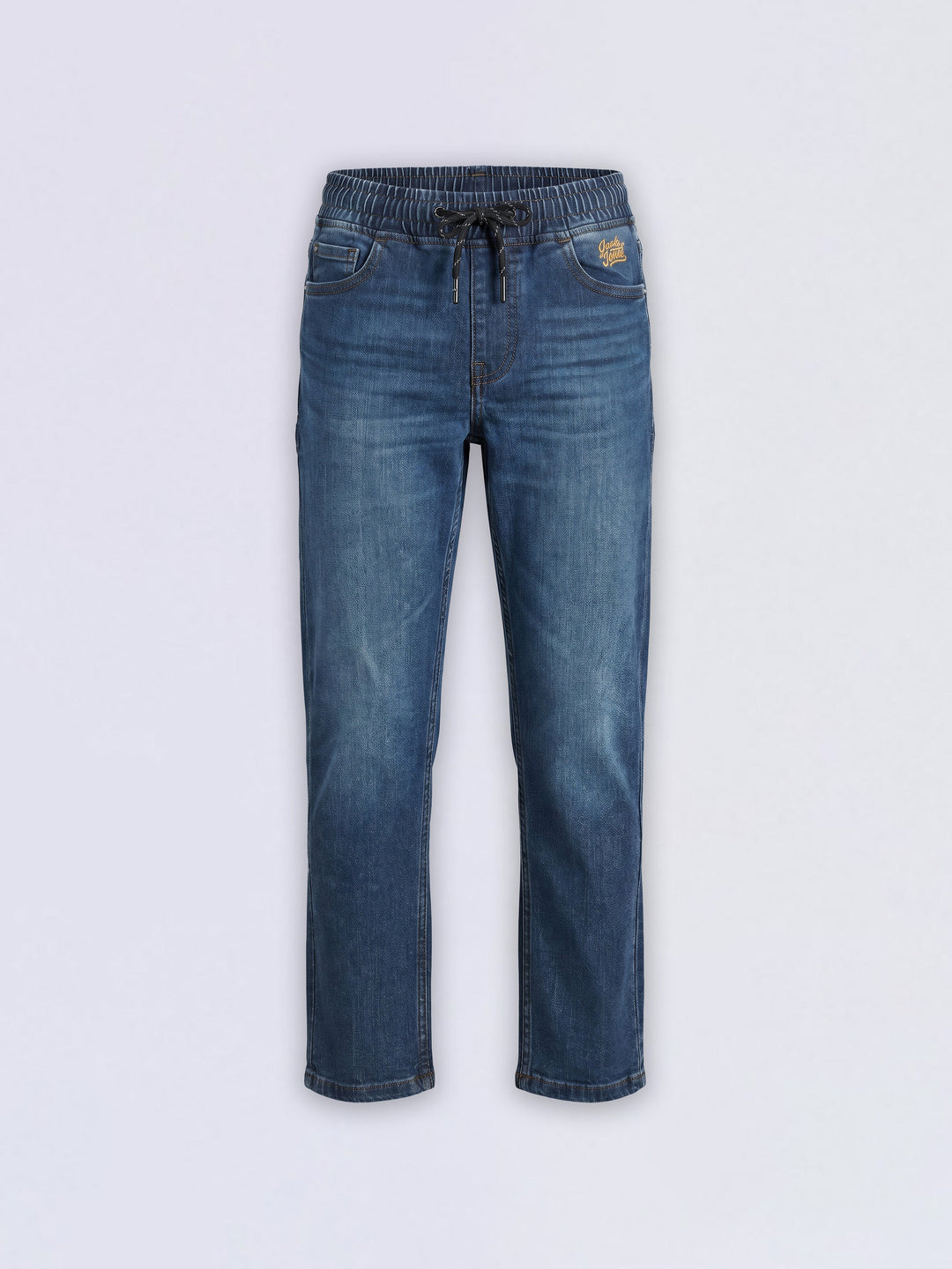 Boys Dark Blue 5 Pocket Jeans