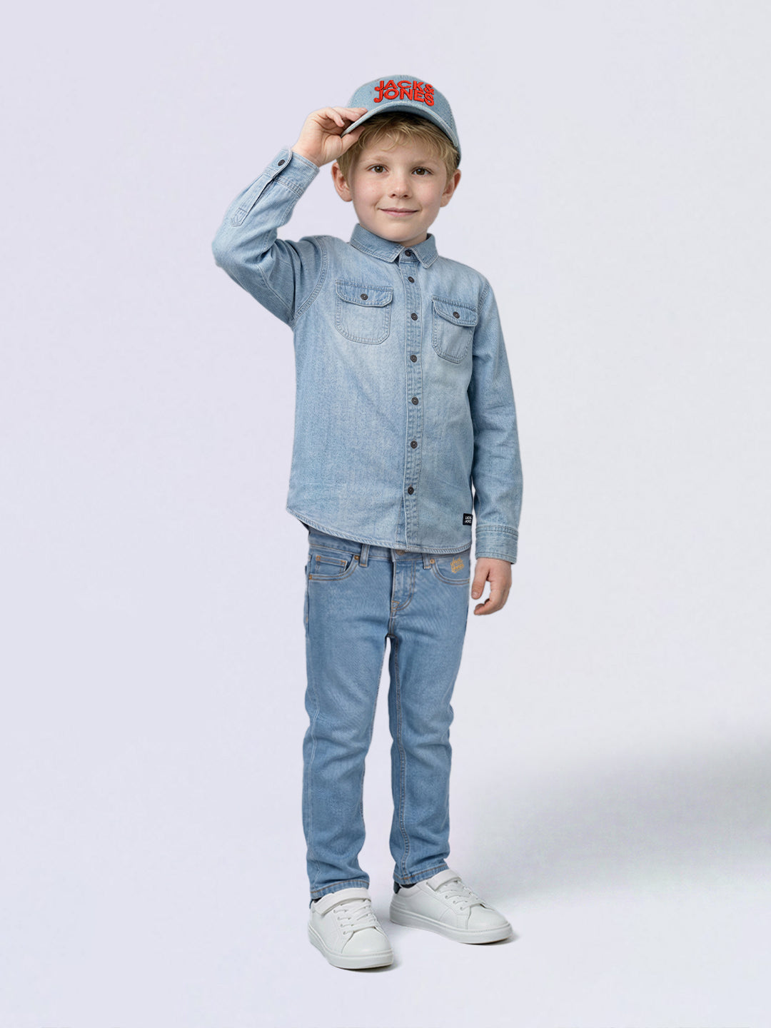 Boys Blue Clark Regular Fit Jeans