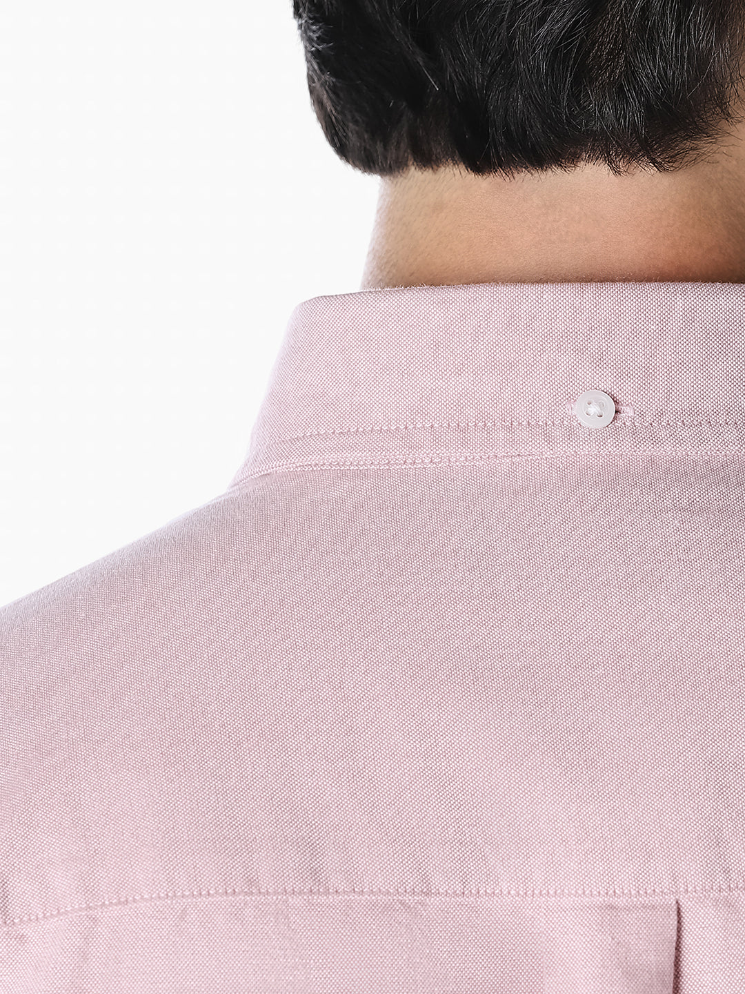 Pink Oxford Weave Shirt