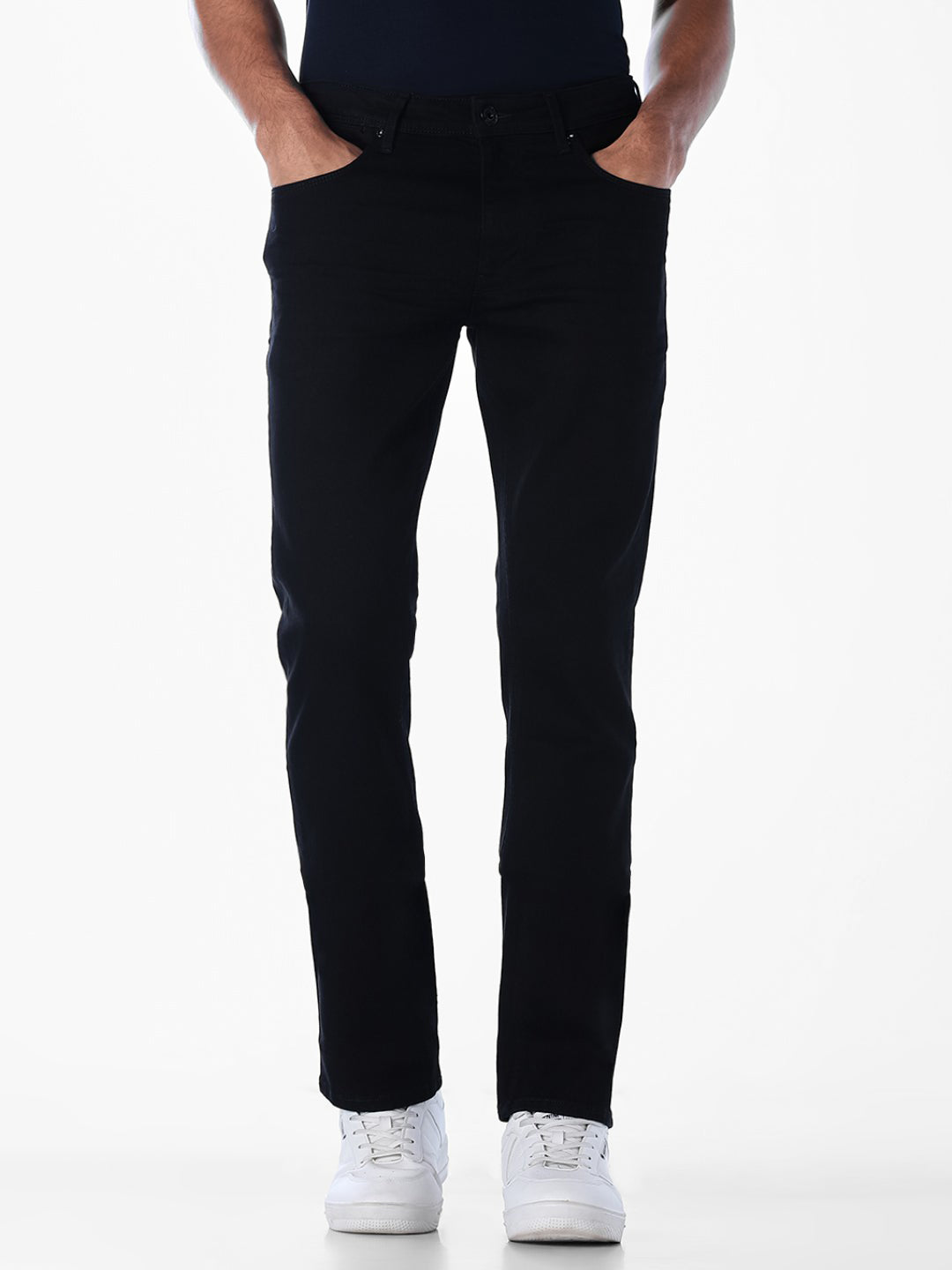 Black Jaden Regular Fit Jeans - 28/30